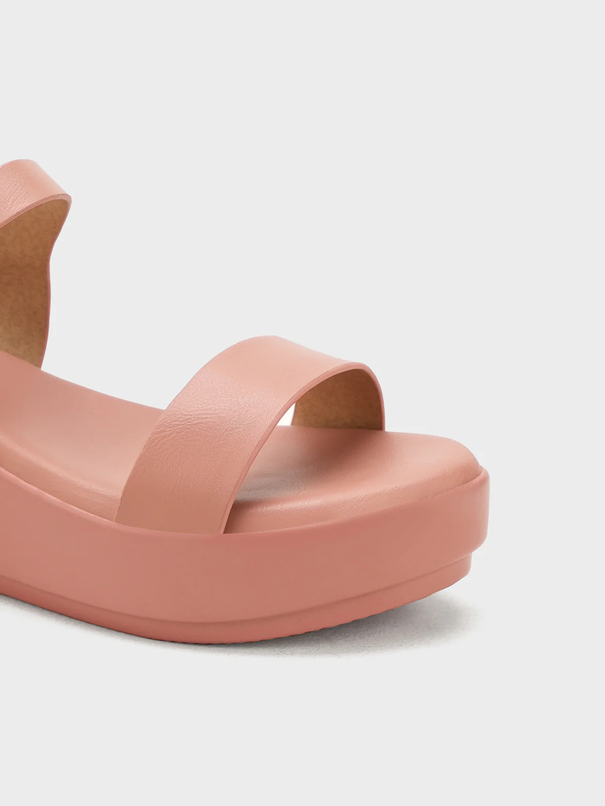 Womens "GITANE" Soft Wedge Sandals - Image 4
