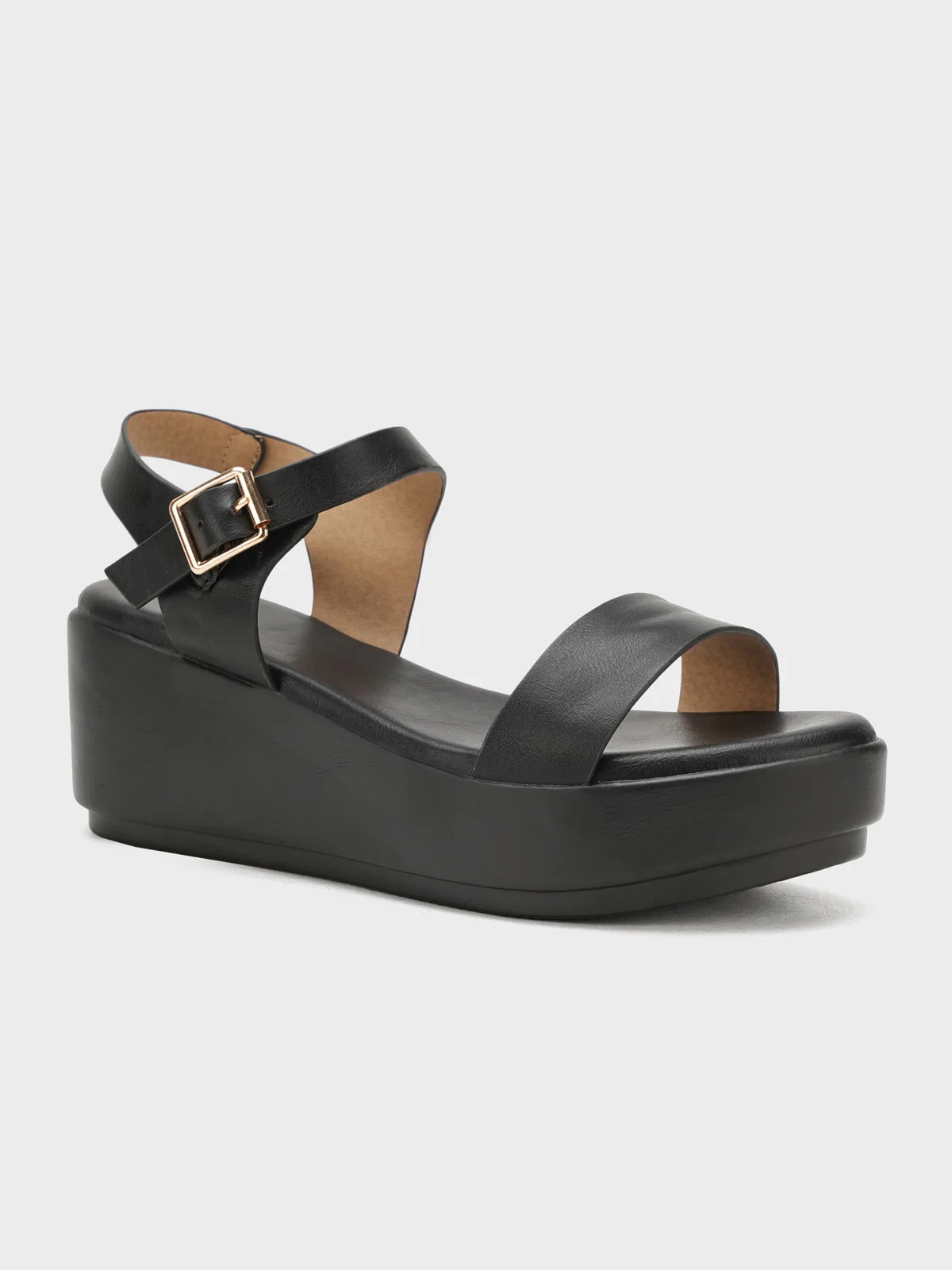 Womens "GITANE" Soft Wedge Sandals