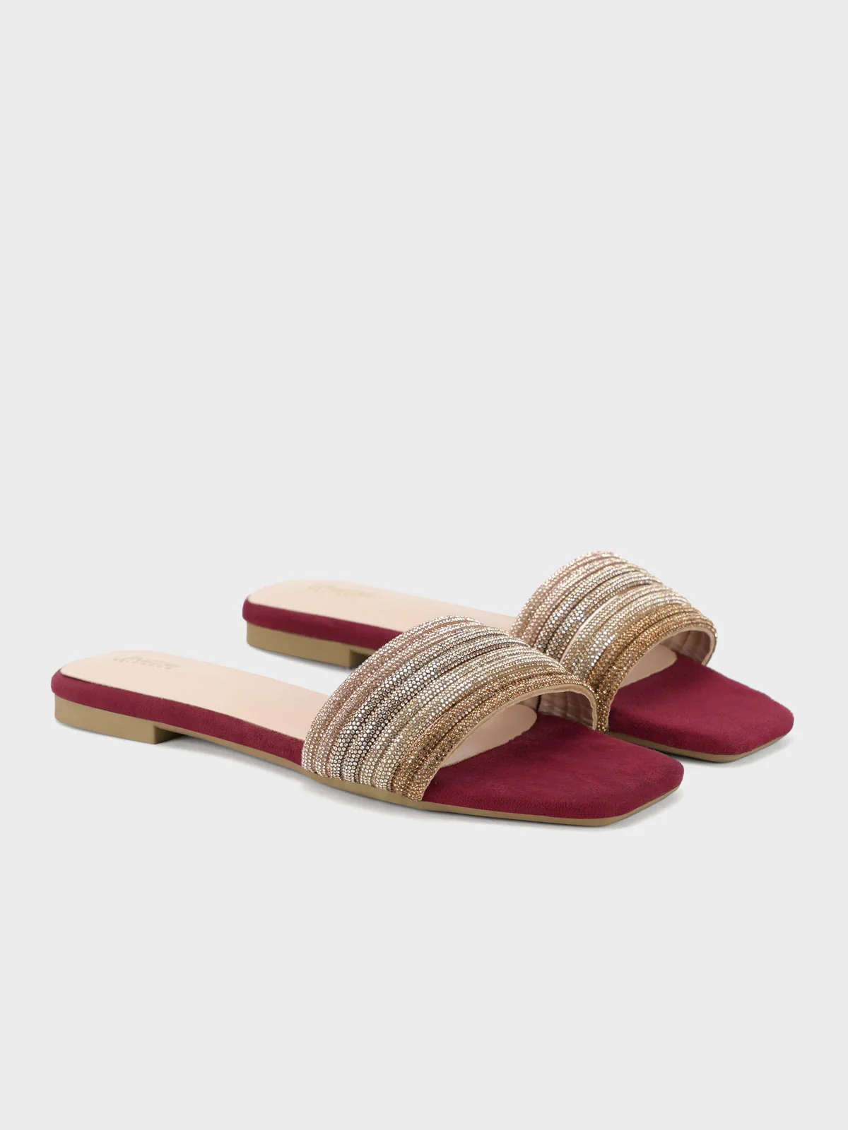 Womens "GLIDER" Flat Summer Slippers - Image 4