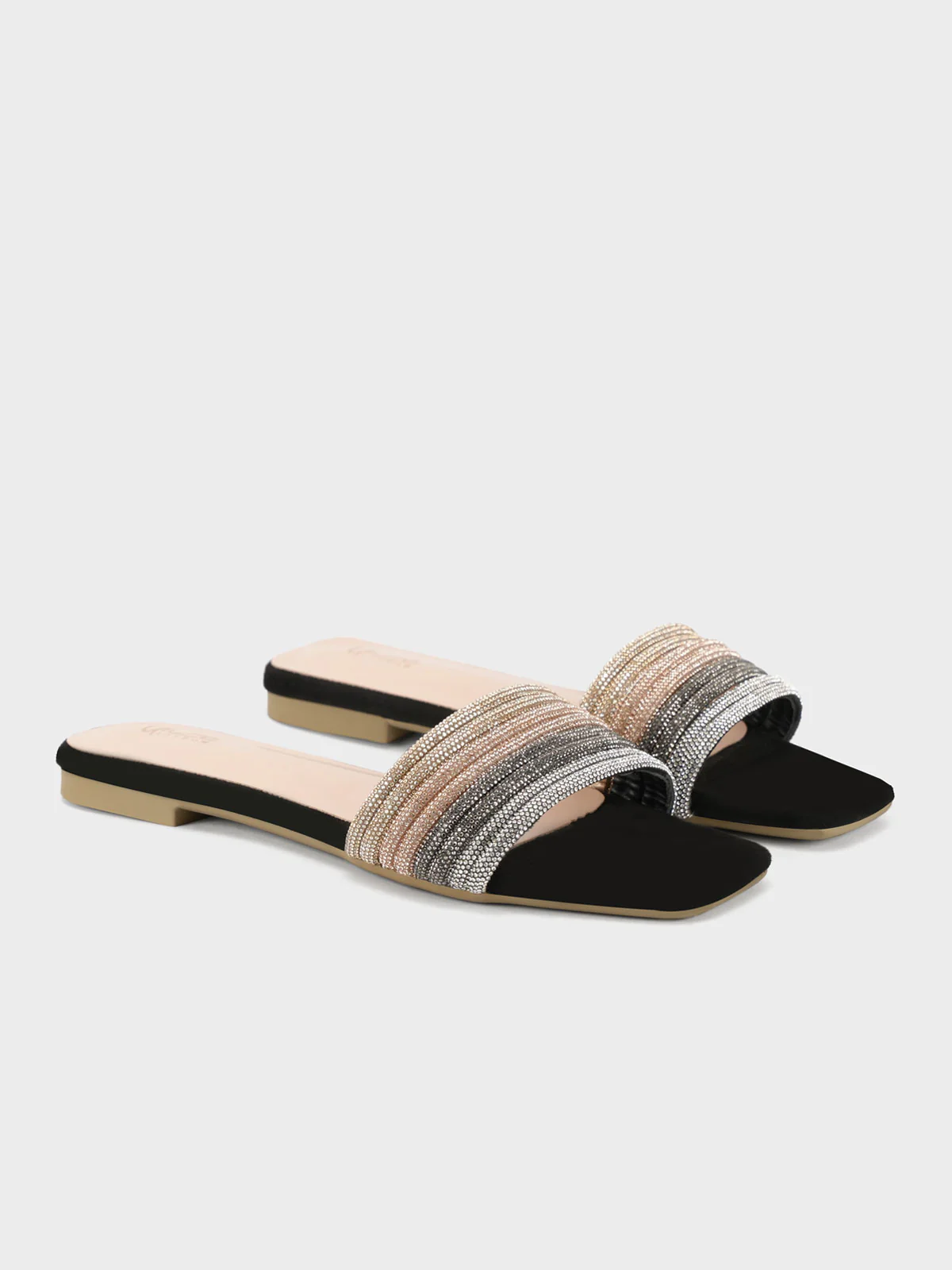 Womens "GLIDER" Flat Summer Slippers - Image 4