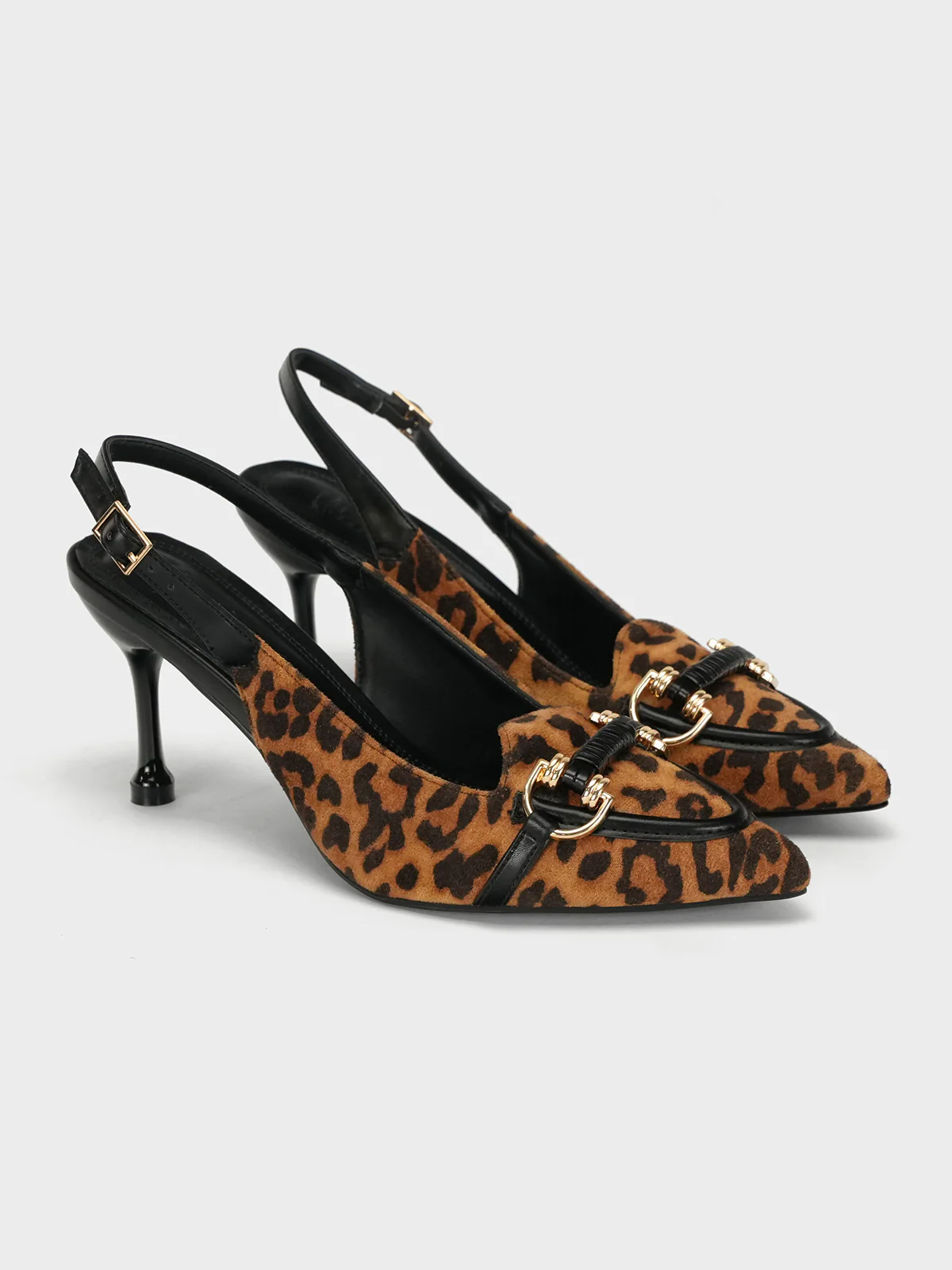 Womens "GLORA" Pointy Toe Back Strap Sandals - Image 4