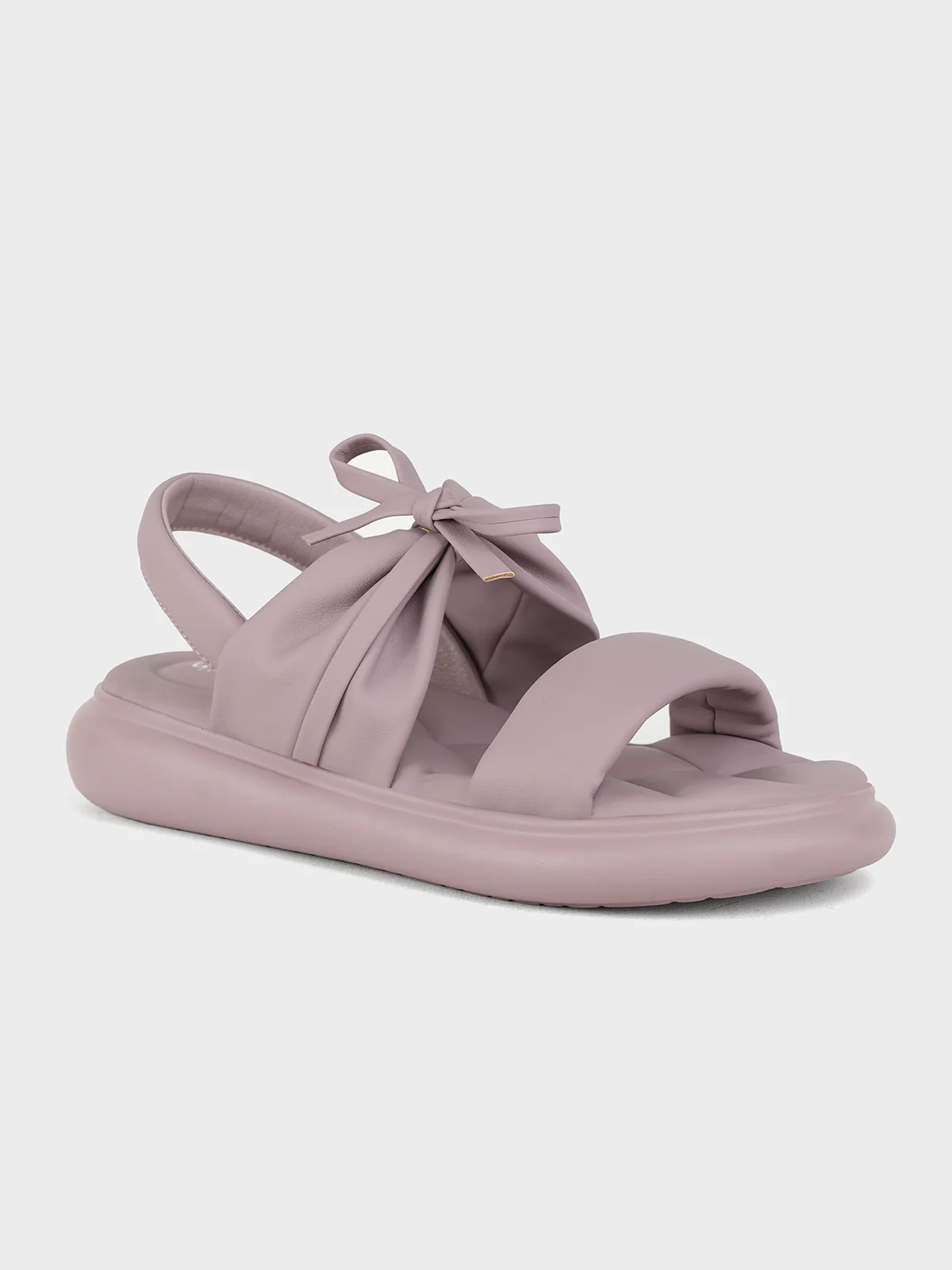 Womens "GREYY" Bow Accented Sandals - Image 2