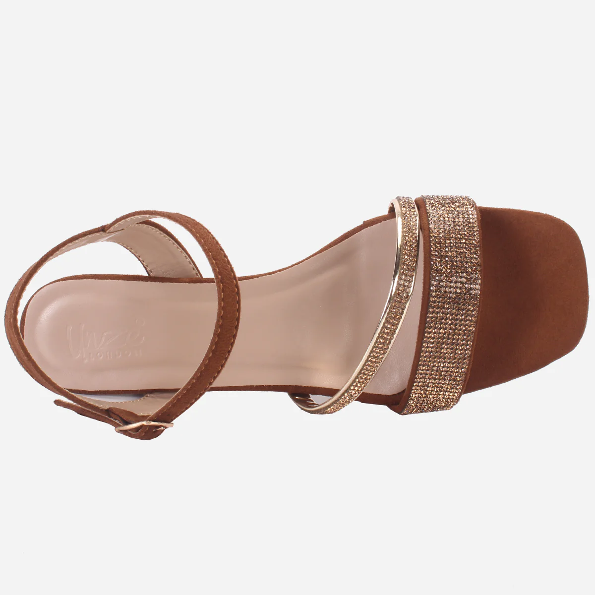 Womens "GUANA" Wedge Heel Sandals - Image 4