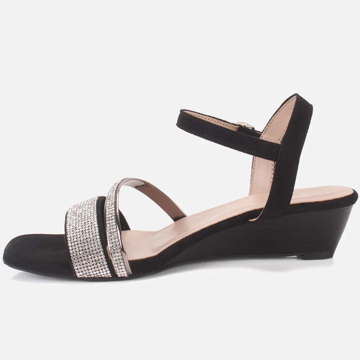 Womens "GUANA" Wedge Heel Sandals - Image 3