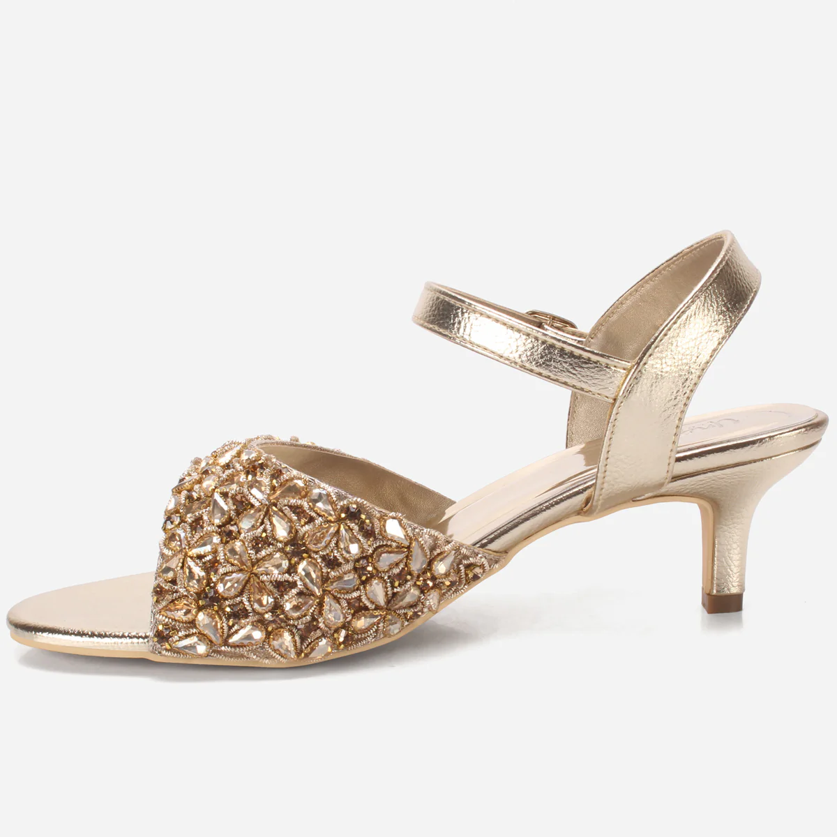 Women's "HARVA" Embellished Wedding Sandals - Image 3