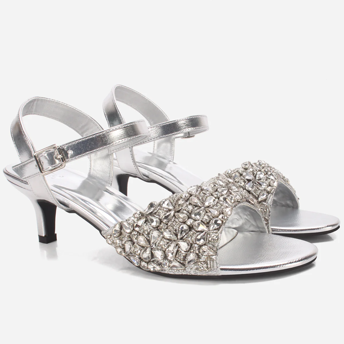 Women's "HARVA" Embellished Wedding Sandals - Image 2