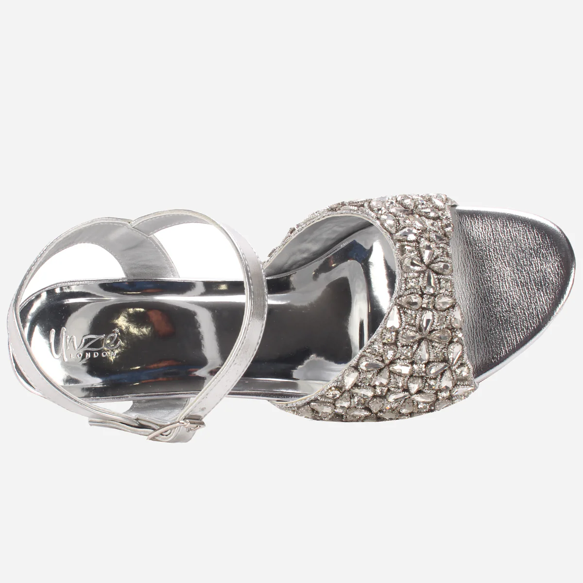 Women's "HARVA" Embellished Wedding Sandals - Image 4