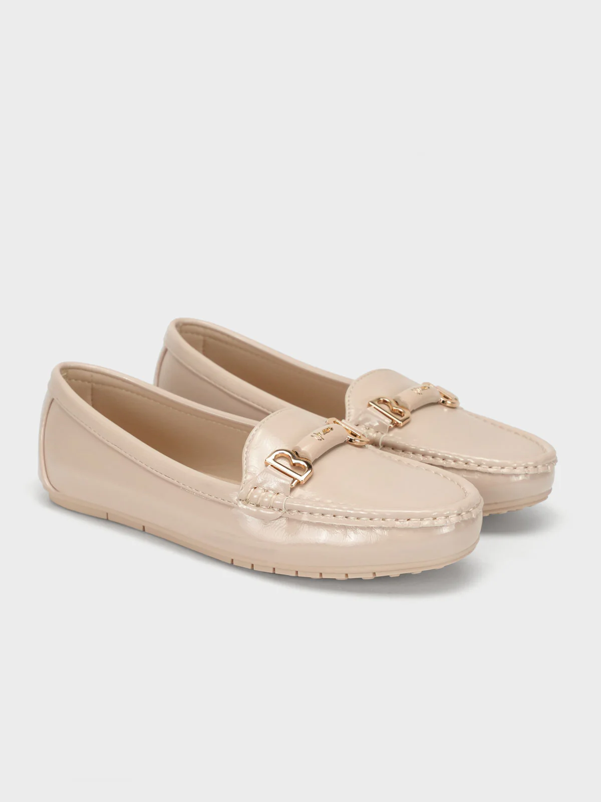 Womens "HAZIN" Flat Casual Moccasins - Image 2