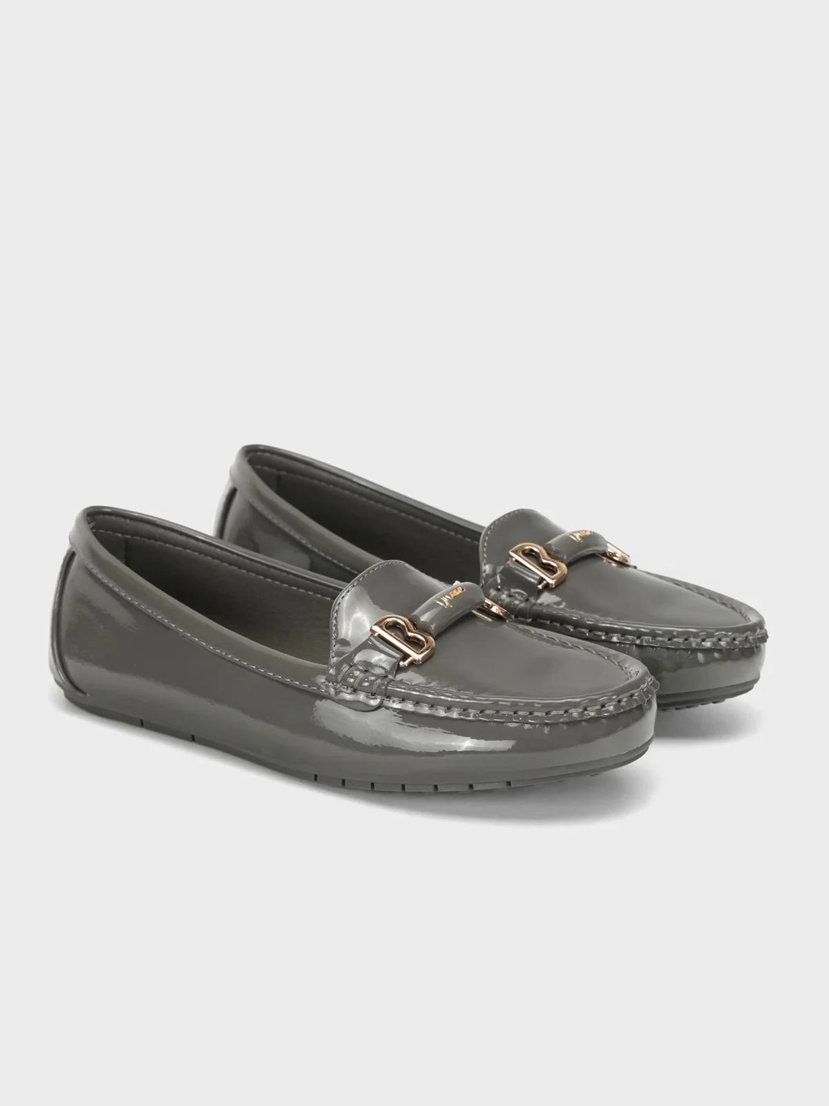 Womens "HAZIN" Flat Casual Moccasins - Image 2
