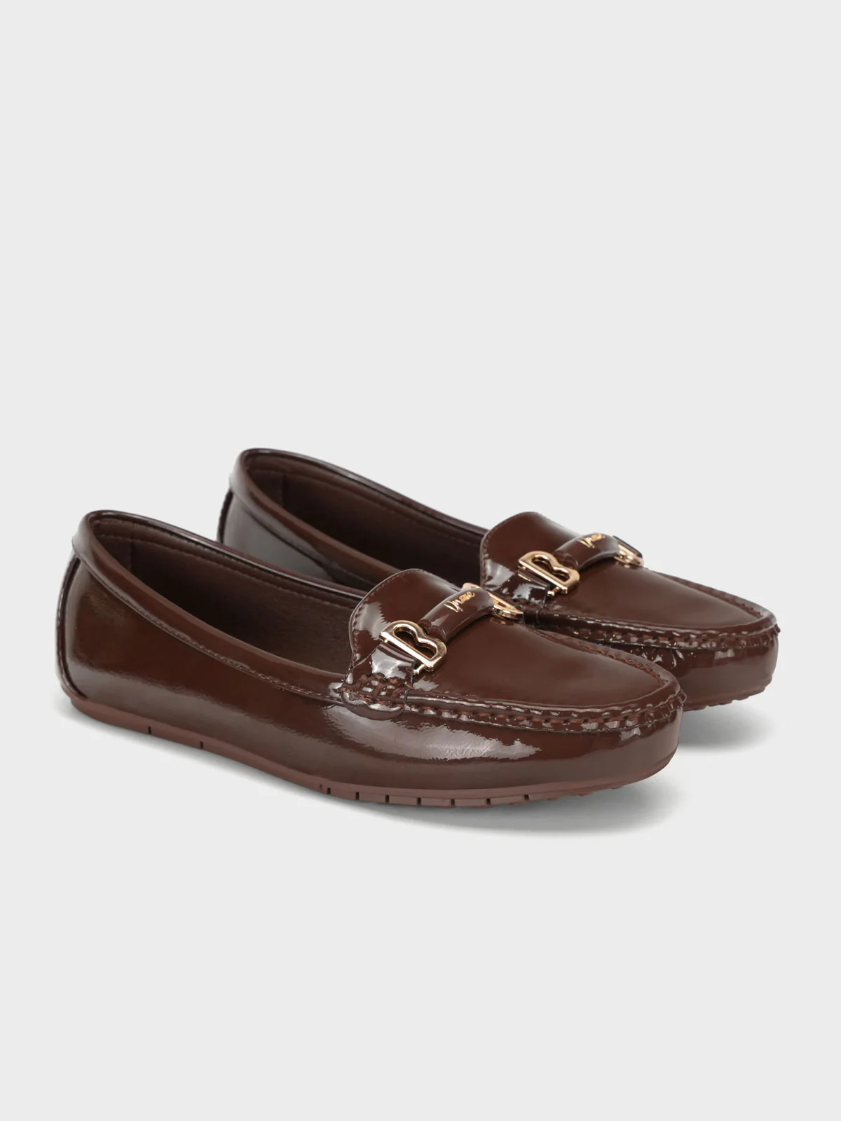 Womens "HAZIN" Flat Casual Moccasins - Image 2