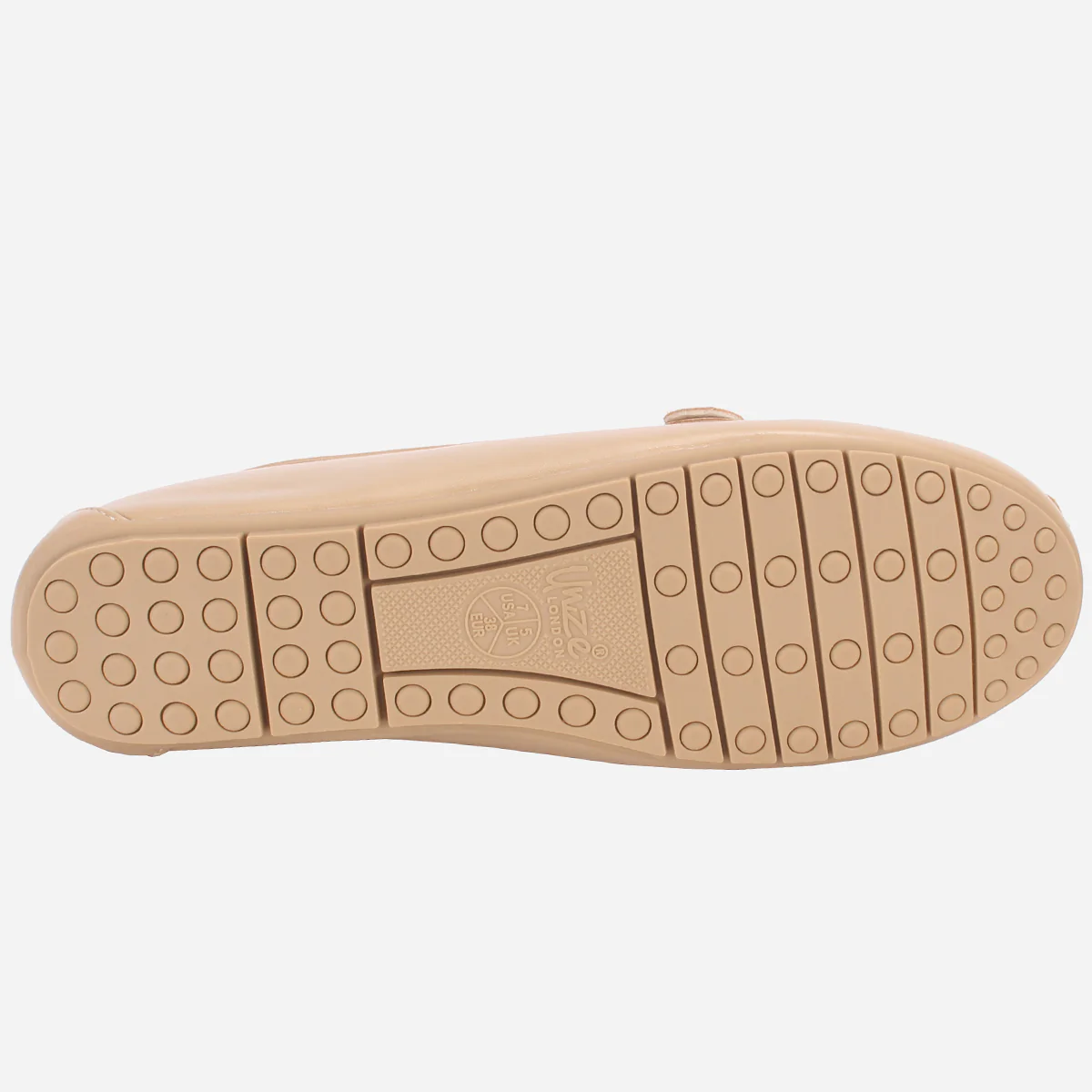 Womens "HERMEIN" Low Wedge Moccasins - Image 5