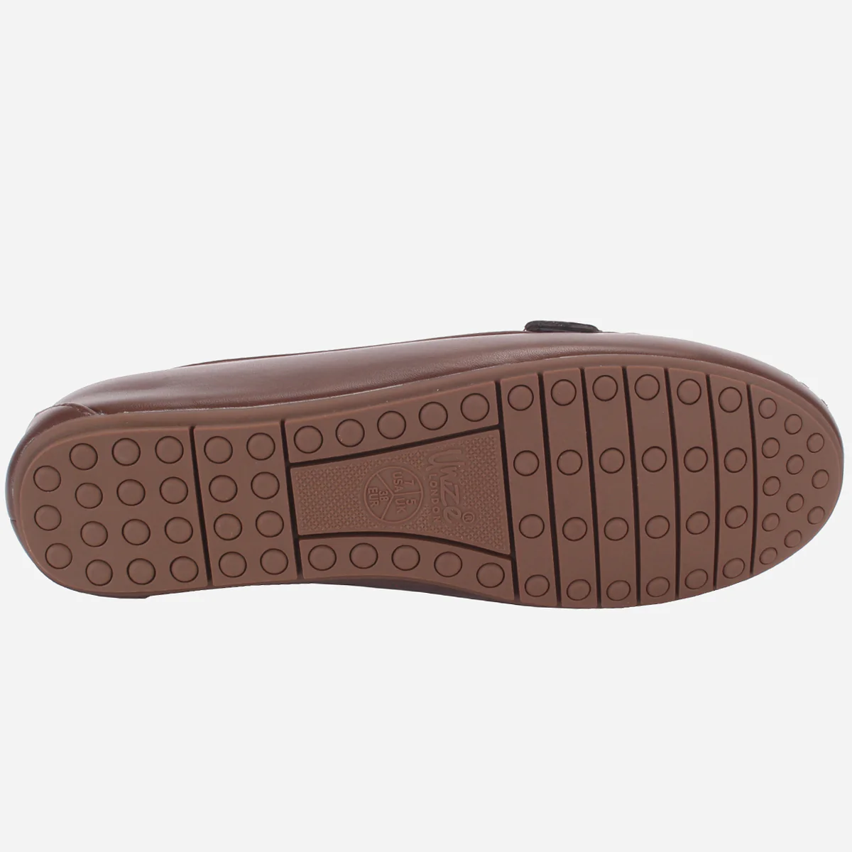 Womens "HERMEIN" Low Wedge Moccasins - Image 5