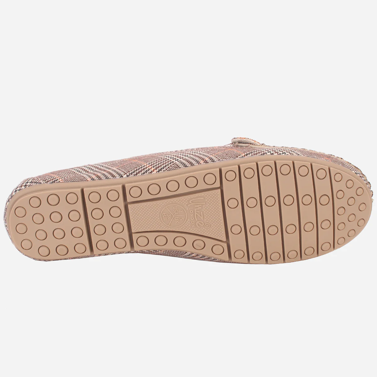 Womens "HERMEIN" Low Wedge Moccasins - Image 5