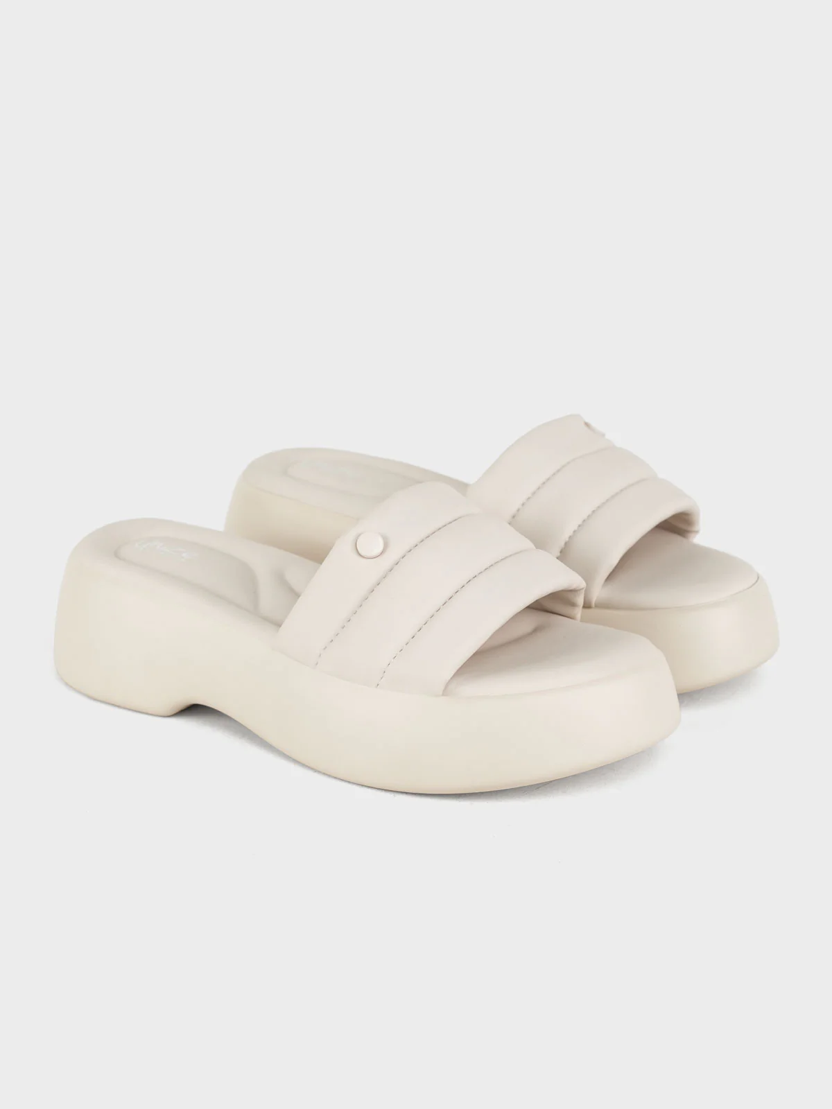 Womens "HINNAYE" Cushioned Comfy Slippers - Image 4
