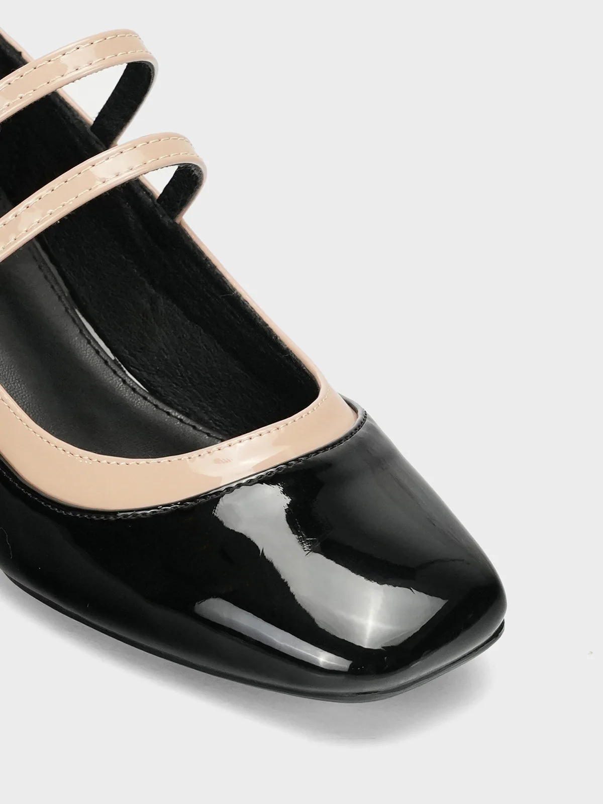 Women's "HOTEP" Dual Strap Block Heel Courts - Image 4