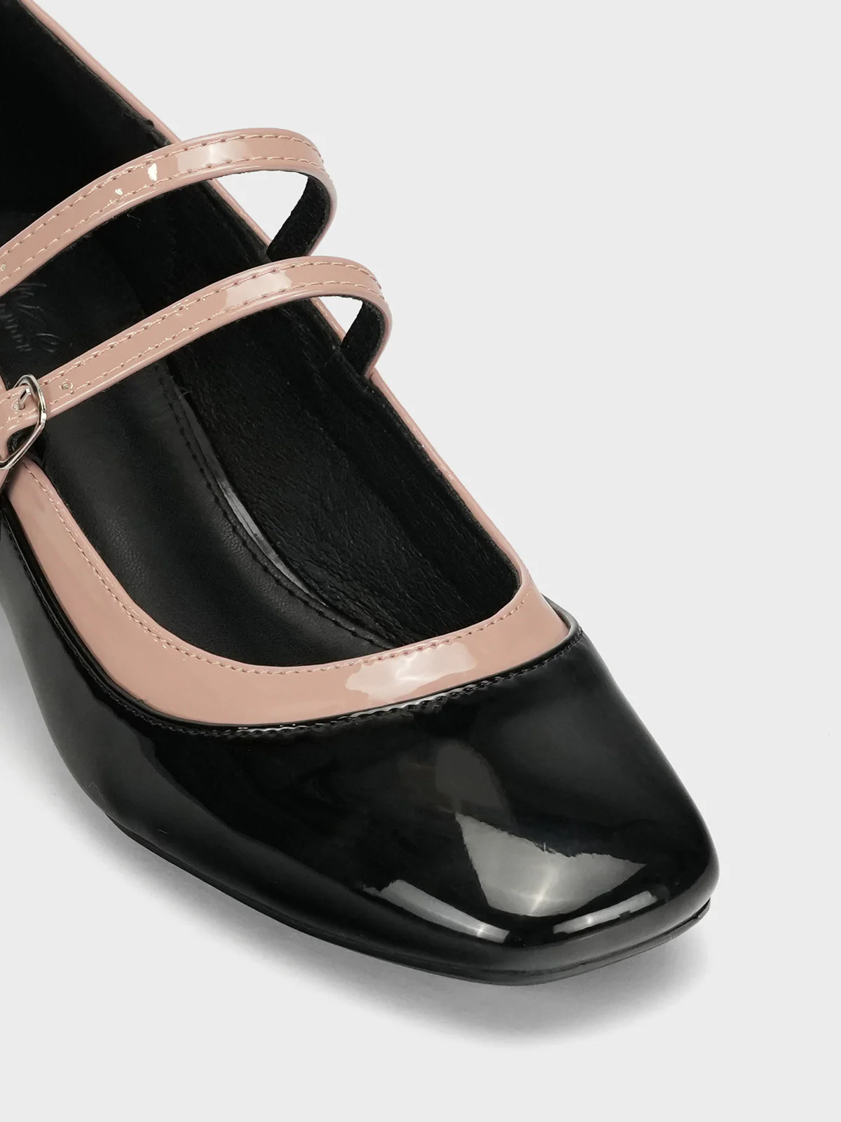 Women's "HOTEP" Dual Strap Block Heel Courts - Image 4