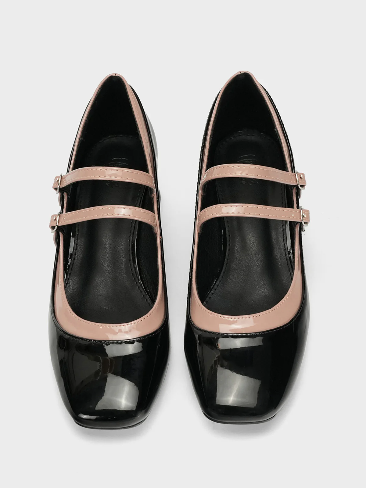 Women's "HOTEP" Dual Strap Block Heel Courts - Image 5