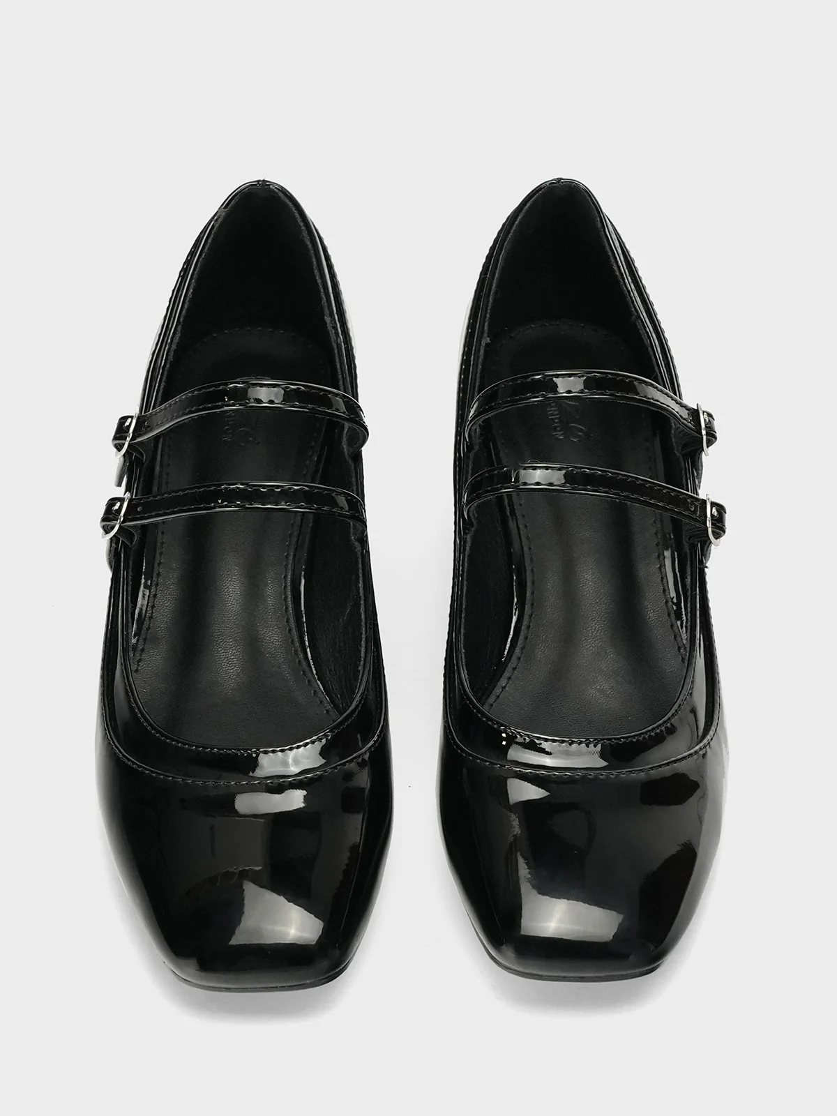 Women's "HOTEP" Dual Strap Block Heel Courts - Image 5