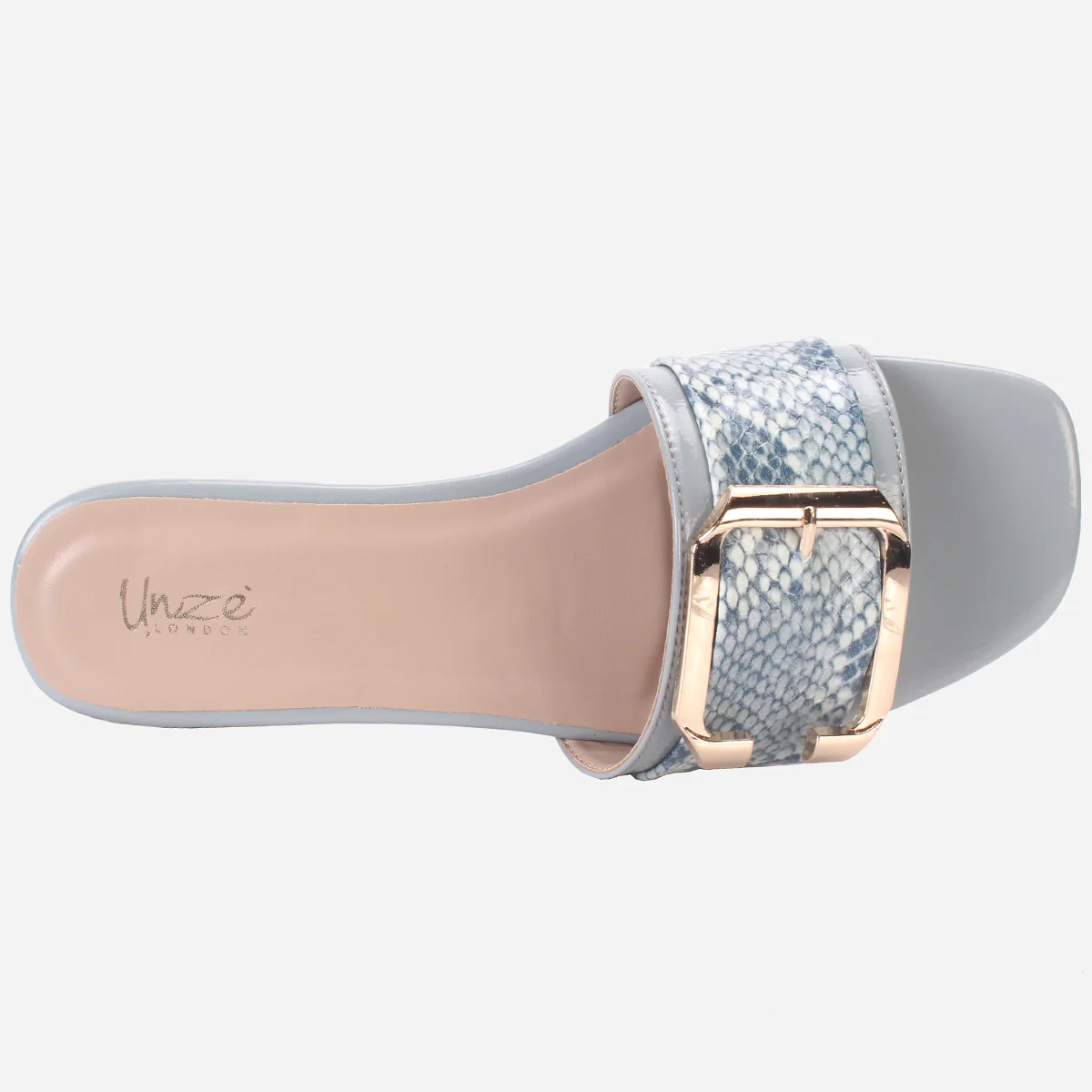 Womens "HUANA" Buckled Summer Slippers - Image 4