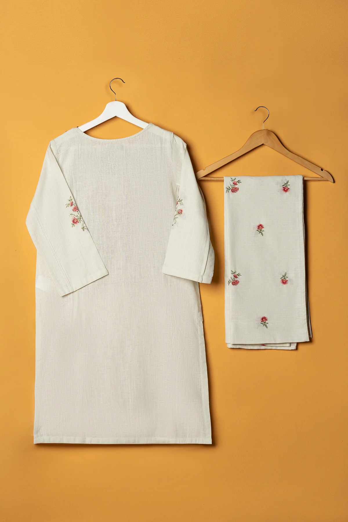 "IMOGENE" Embroidered Winter Two Piece Suit - Image 2