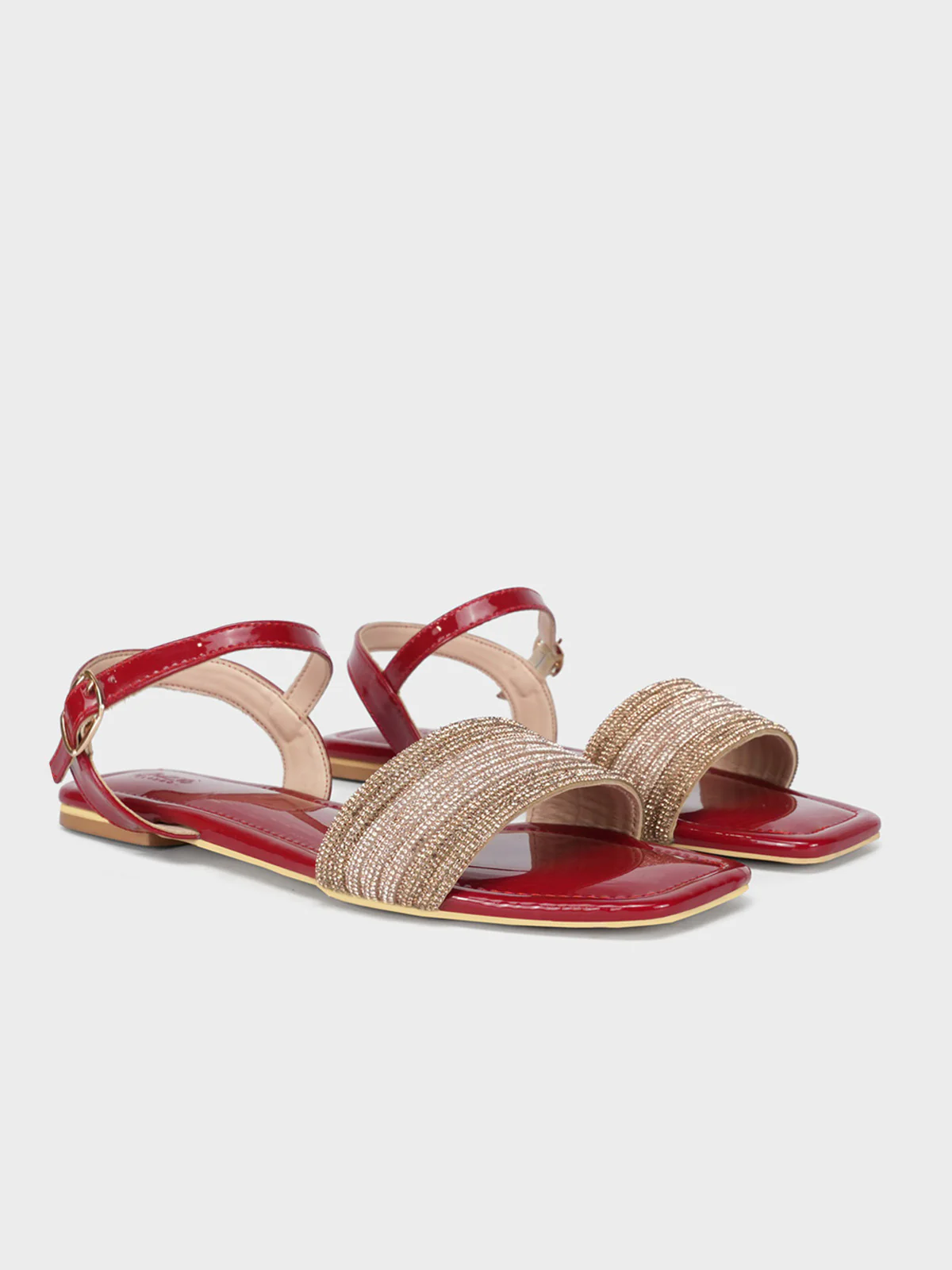 Womens "ISHIRIA" Fancy Flat Sandals - Image 2