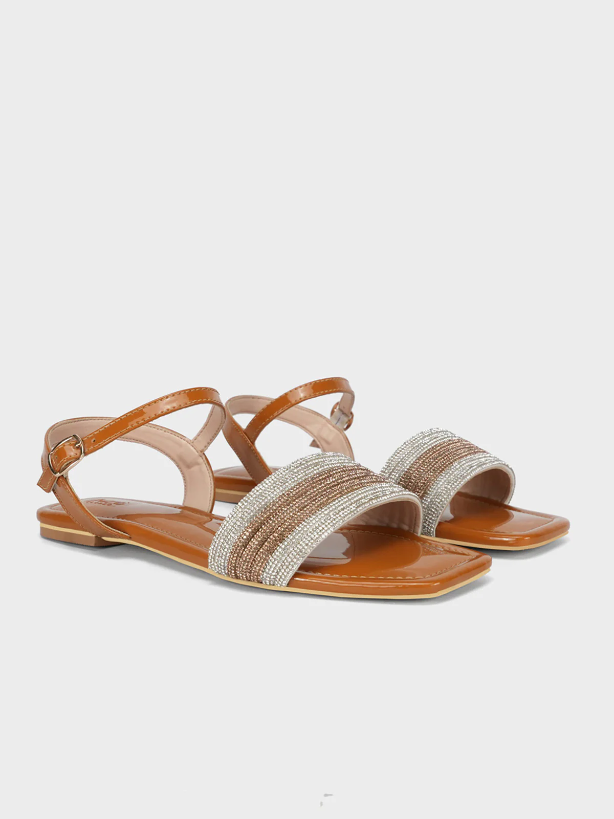Womens "ISHIRIA" Fancy Flat Sandals - Image 2