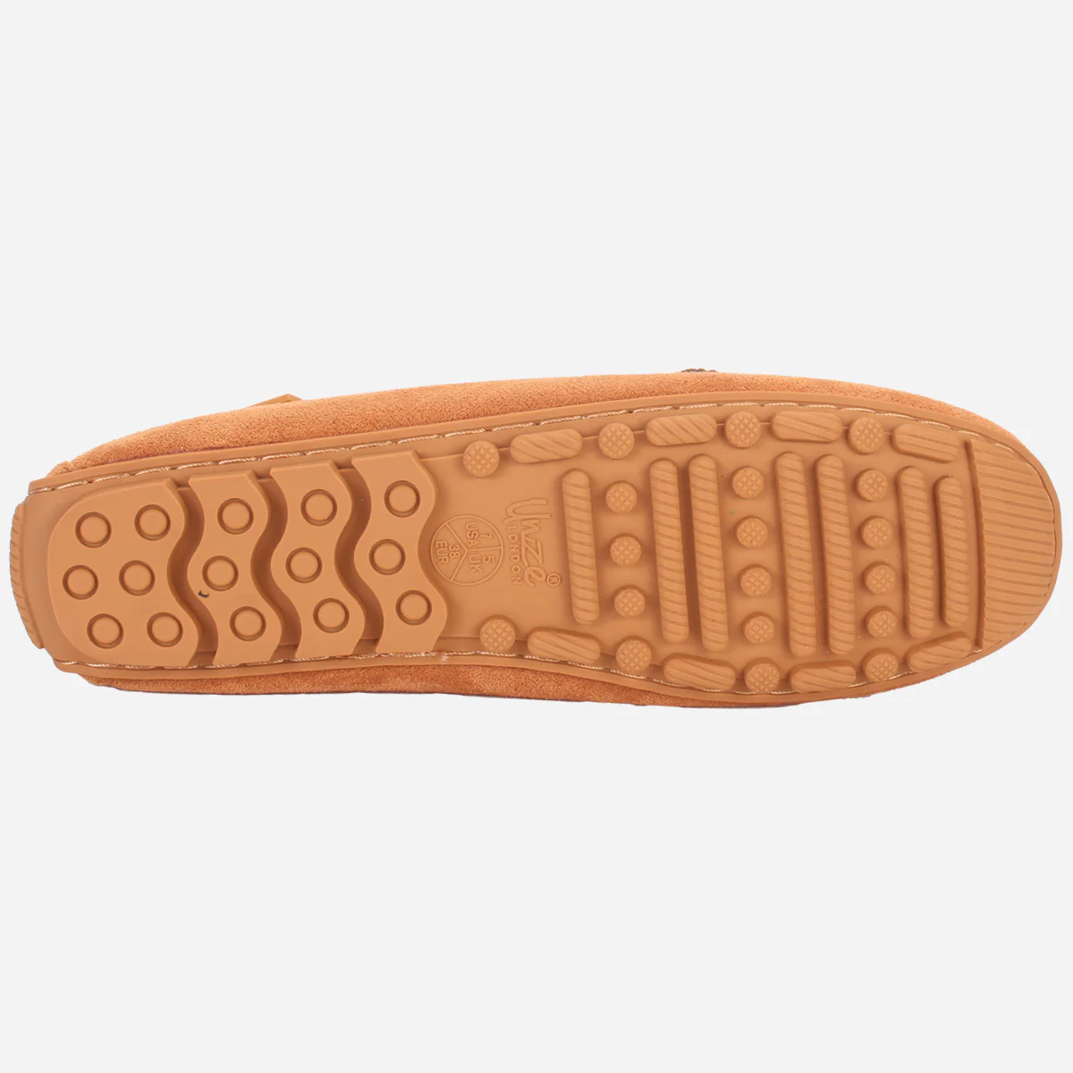 Womens "ISSA" Flat Comfy Slide In Moccasins - Image 5