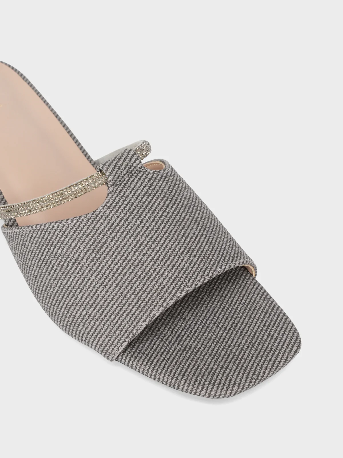 Womens "ITALIA" Stylish Block Heel Slipper - Image 4