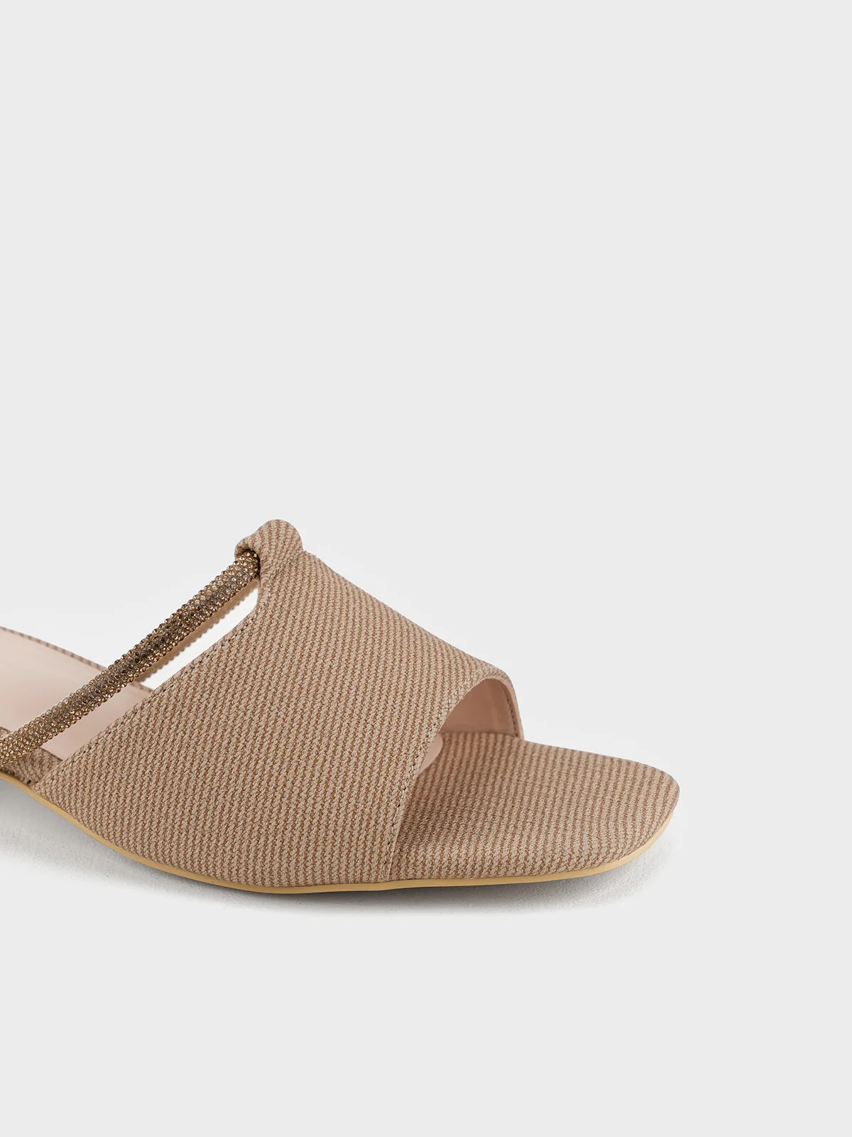 Womens "ITALIA" Stylish Block Heel Slipper - Image 4