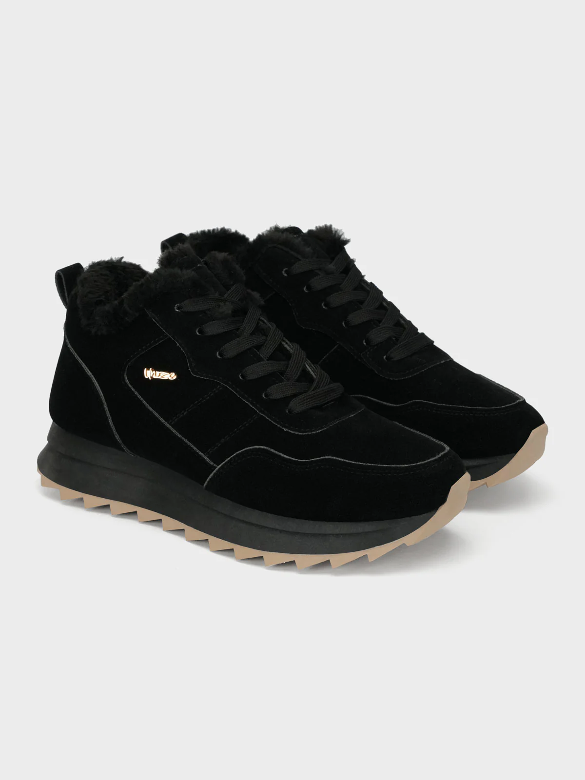 Womens "JABARI" Laced Up Sneakers - Image 2