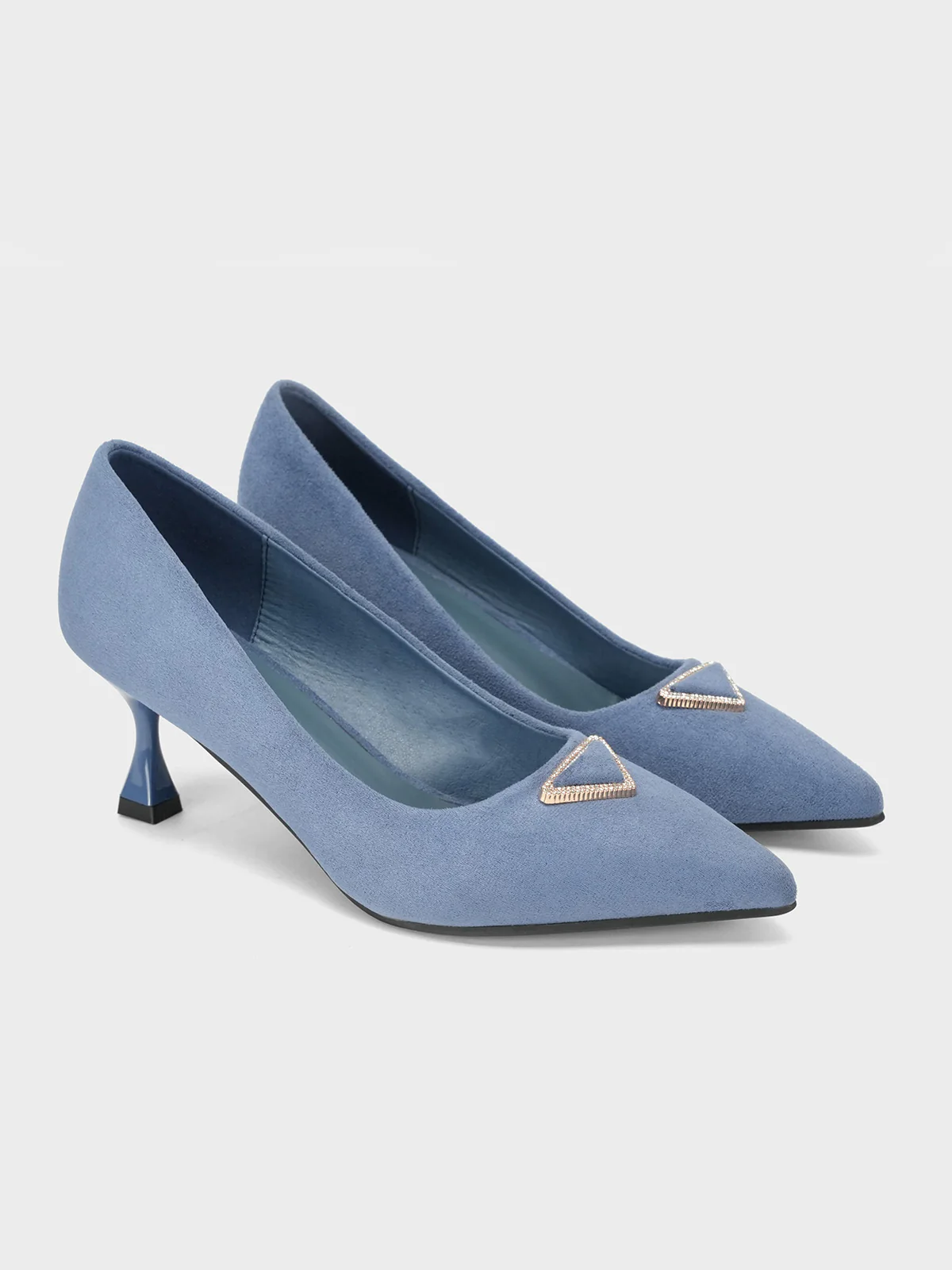 Womens "JALENA" Pointed Toe Comfy Courts - Image 2