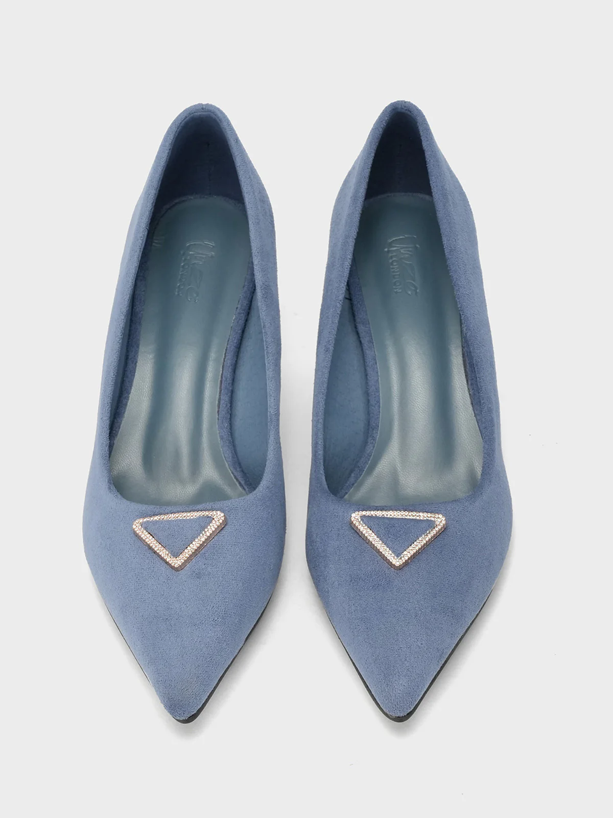Womens "JALENA" Pointed Toe Comfy Courts - Image 5