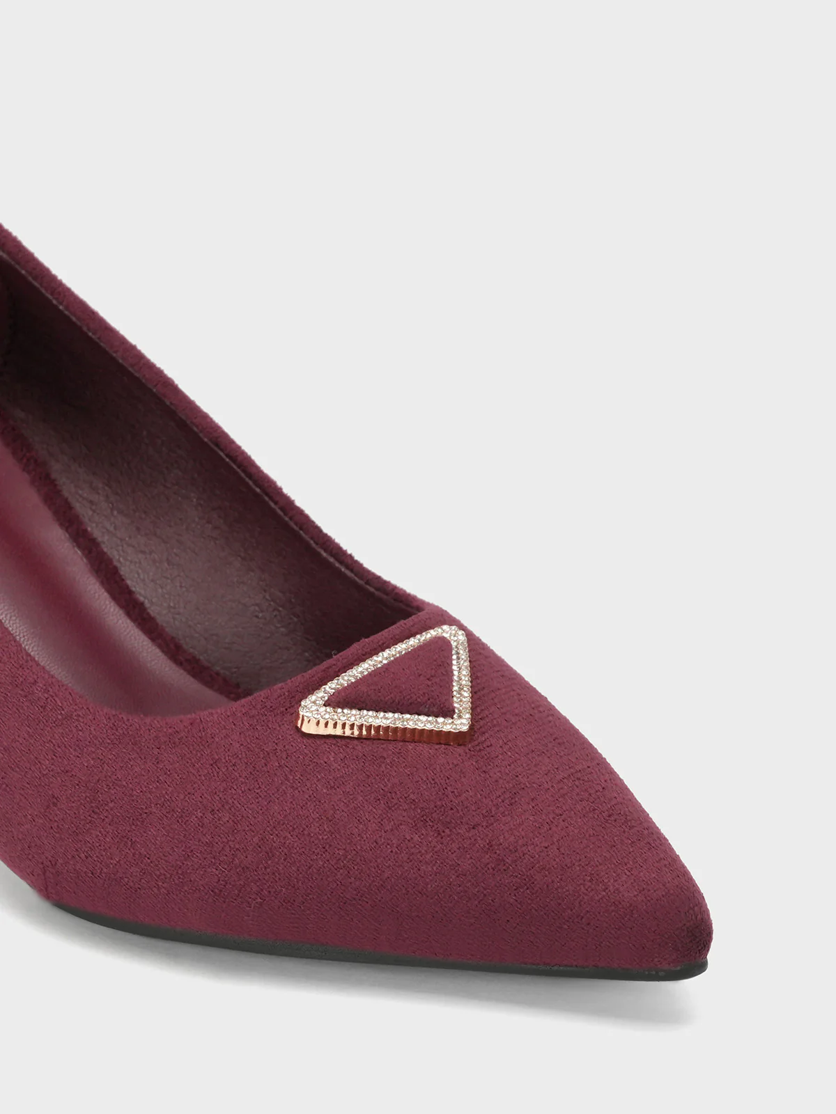 Womens "JALENA" Pointed Toe Comfy Courts - Image 4