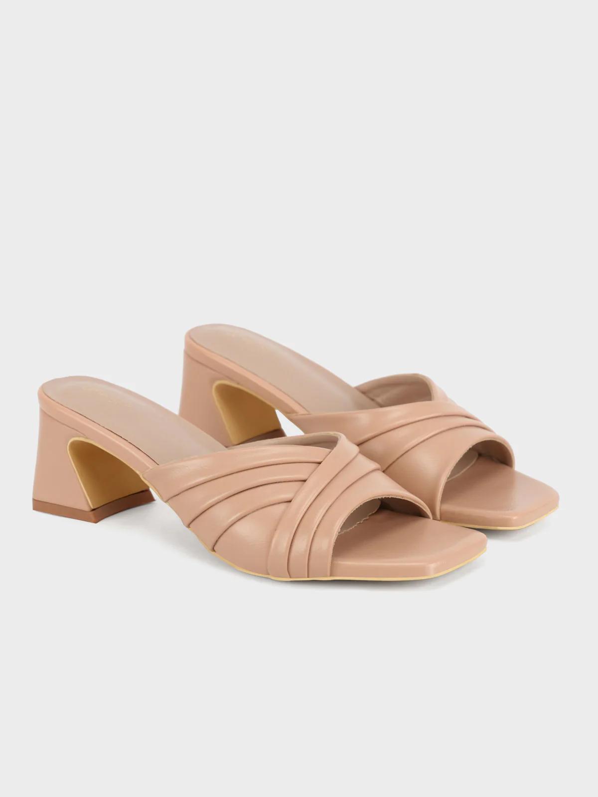 Womens "JAXINA" Block Heeled Sandals - Image 2
