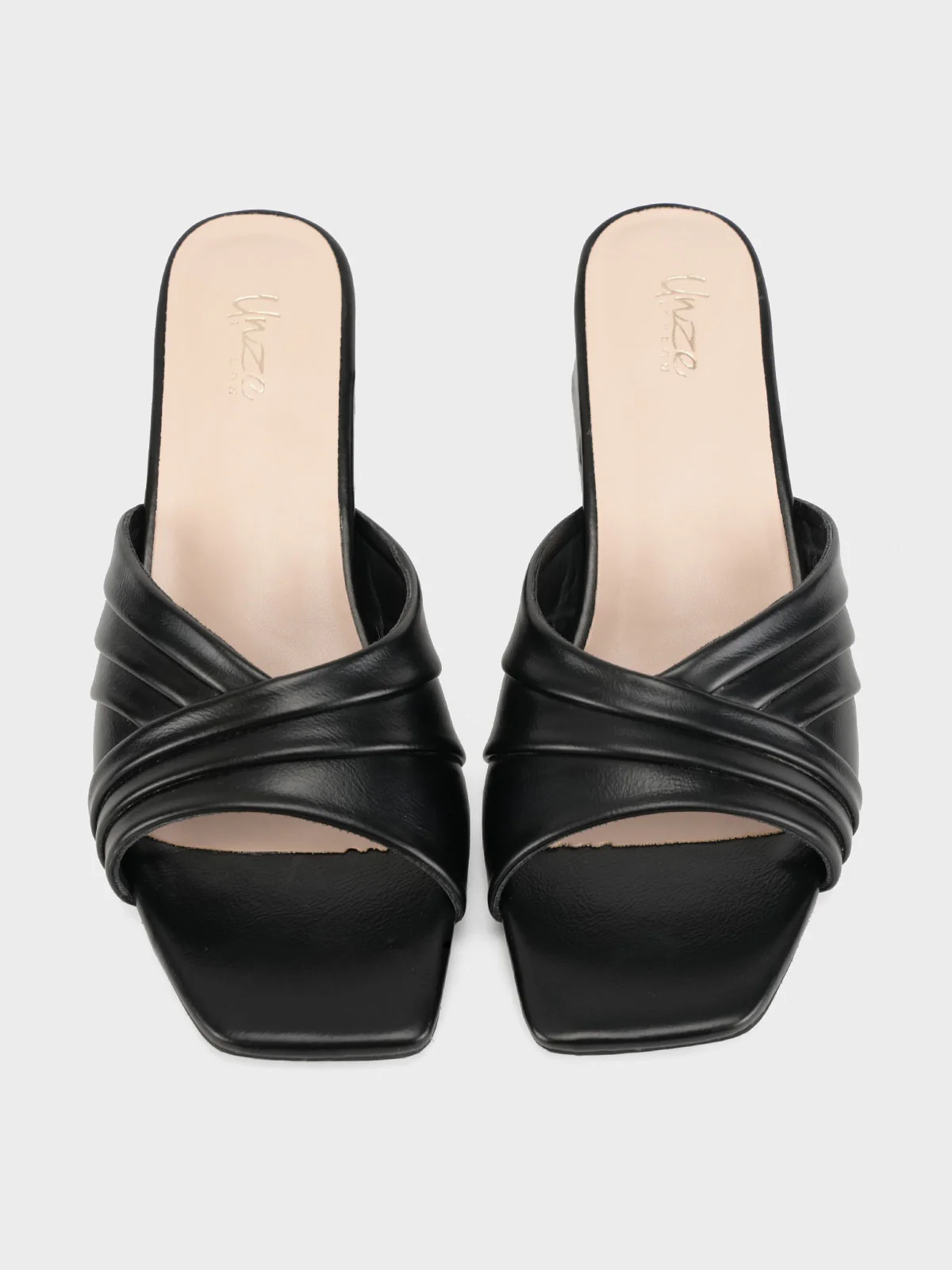 Womens "JAXINA" Block Heeled Sandals - Image 5