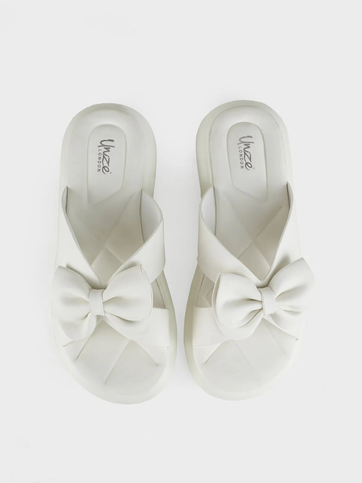 Womens "JAYDE" Bow Accented Slippers - Image 8