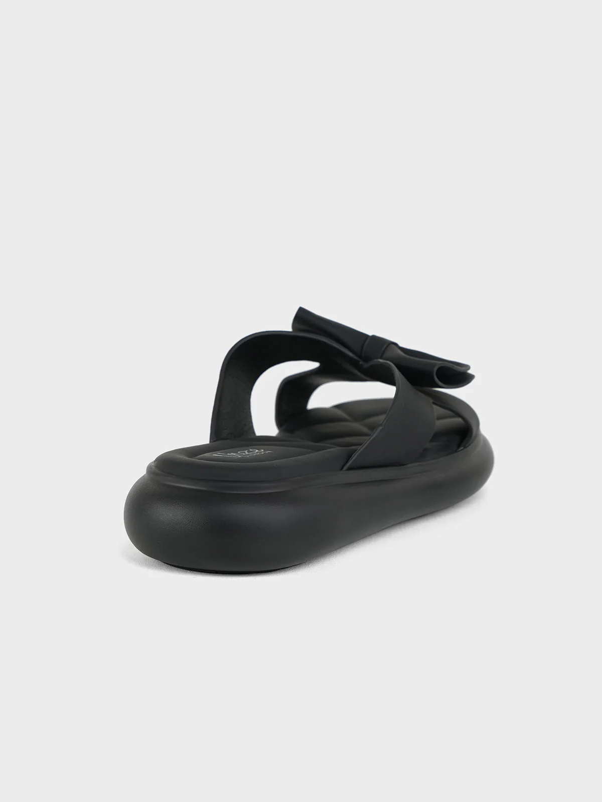 Womens "JAYDE" Bow Accented Slippers - Image 5