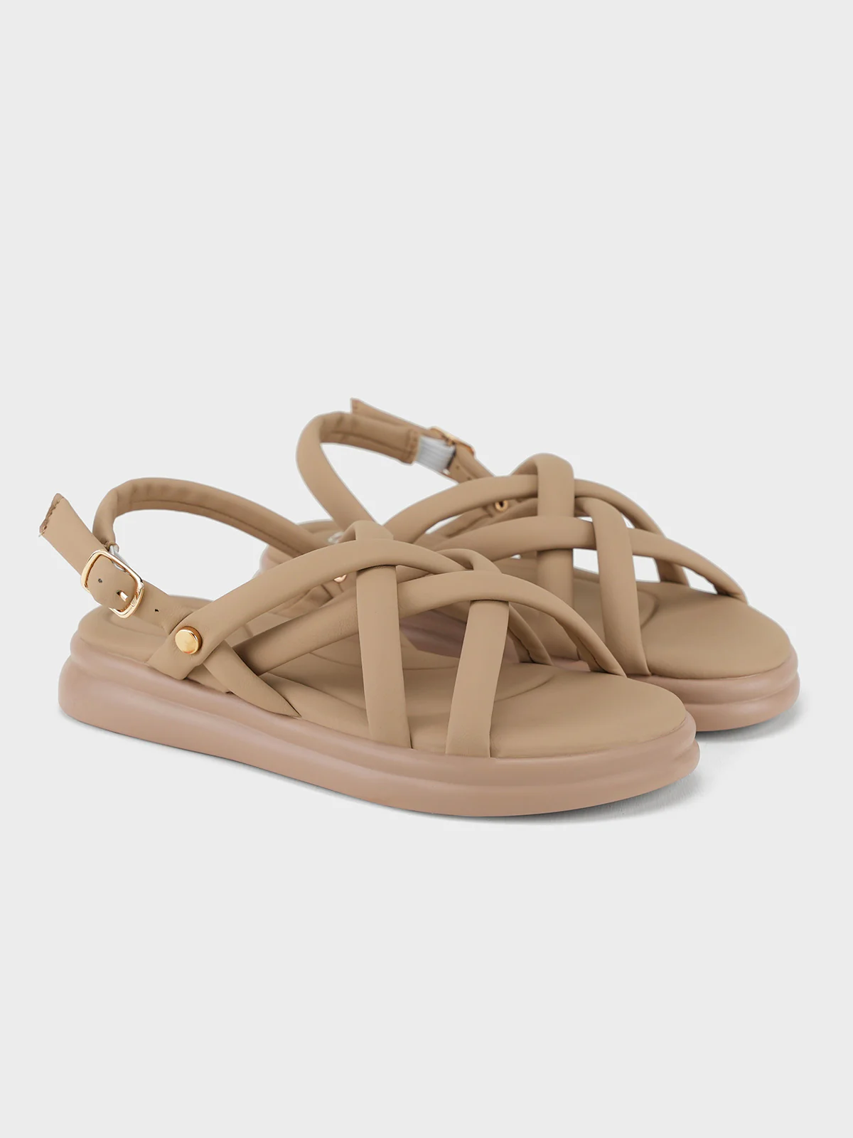 Womens "JIXCA" Comfy Padded Sandals - Image 2