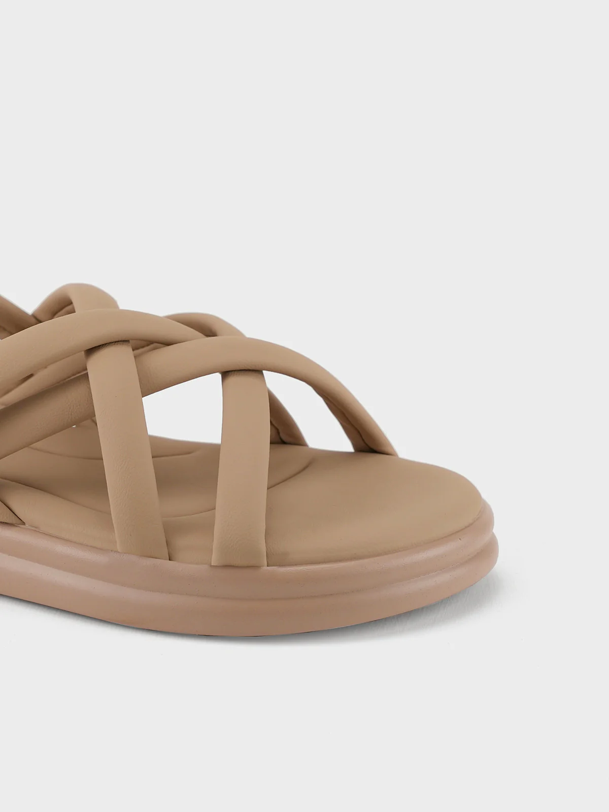 Womens "JIXCA" Comfy Padded Sandals - Image 4