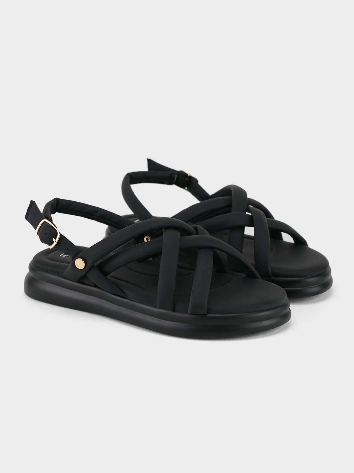 Womens "JIXCA" Comfy Padded Sandals - Image 4