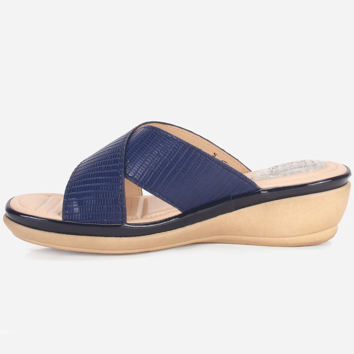 Womens "JOSEPHINE" Comfy Summer Wedge Slippers - Image 3
