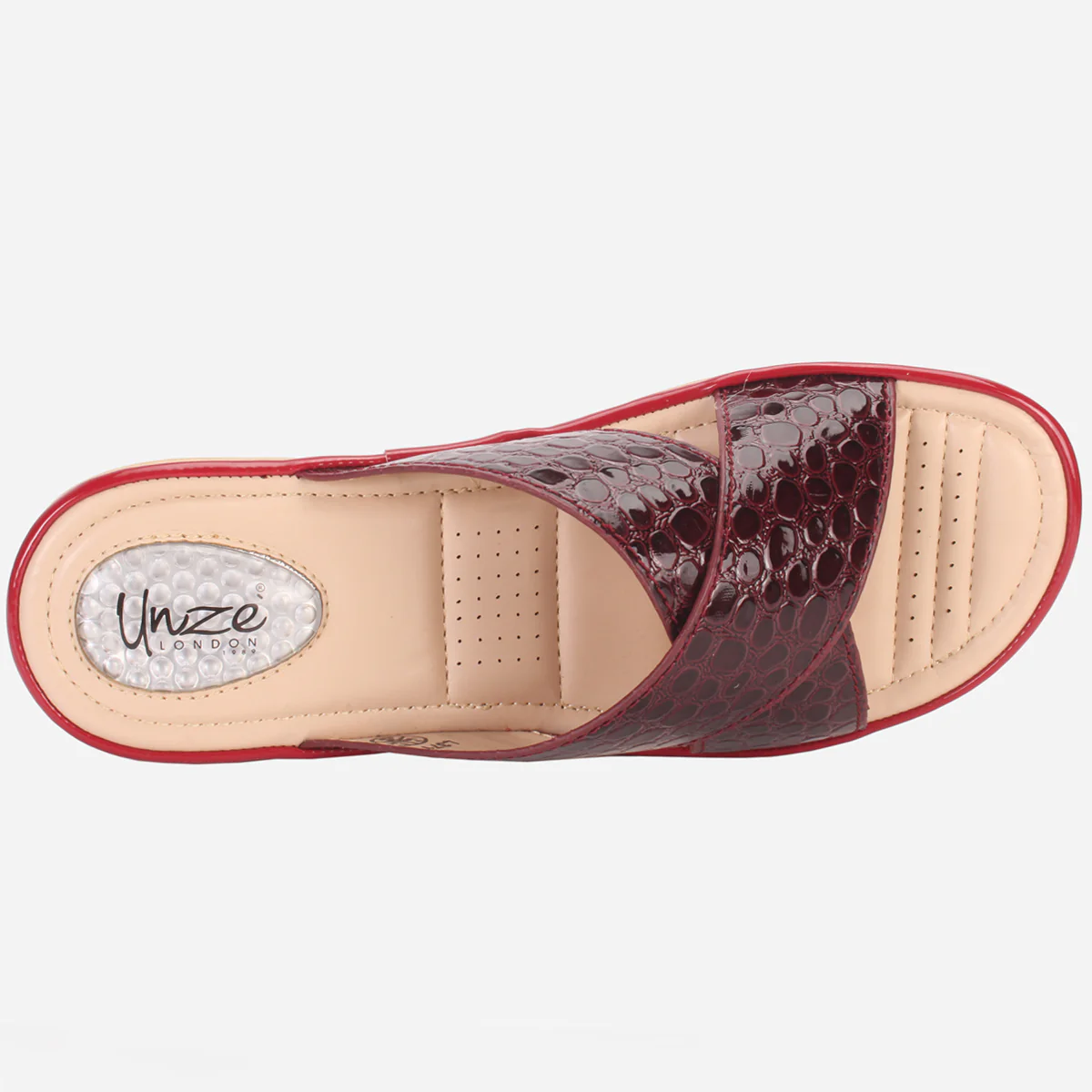 Womens "JOSEPHINE" Comfy Summer Wedge Slippers - Image 4
