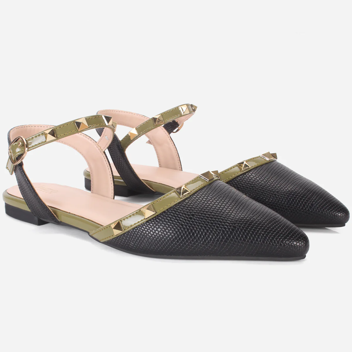 Women's "JUADY" Pointed Flat Shoes - Image 2