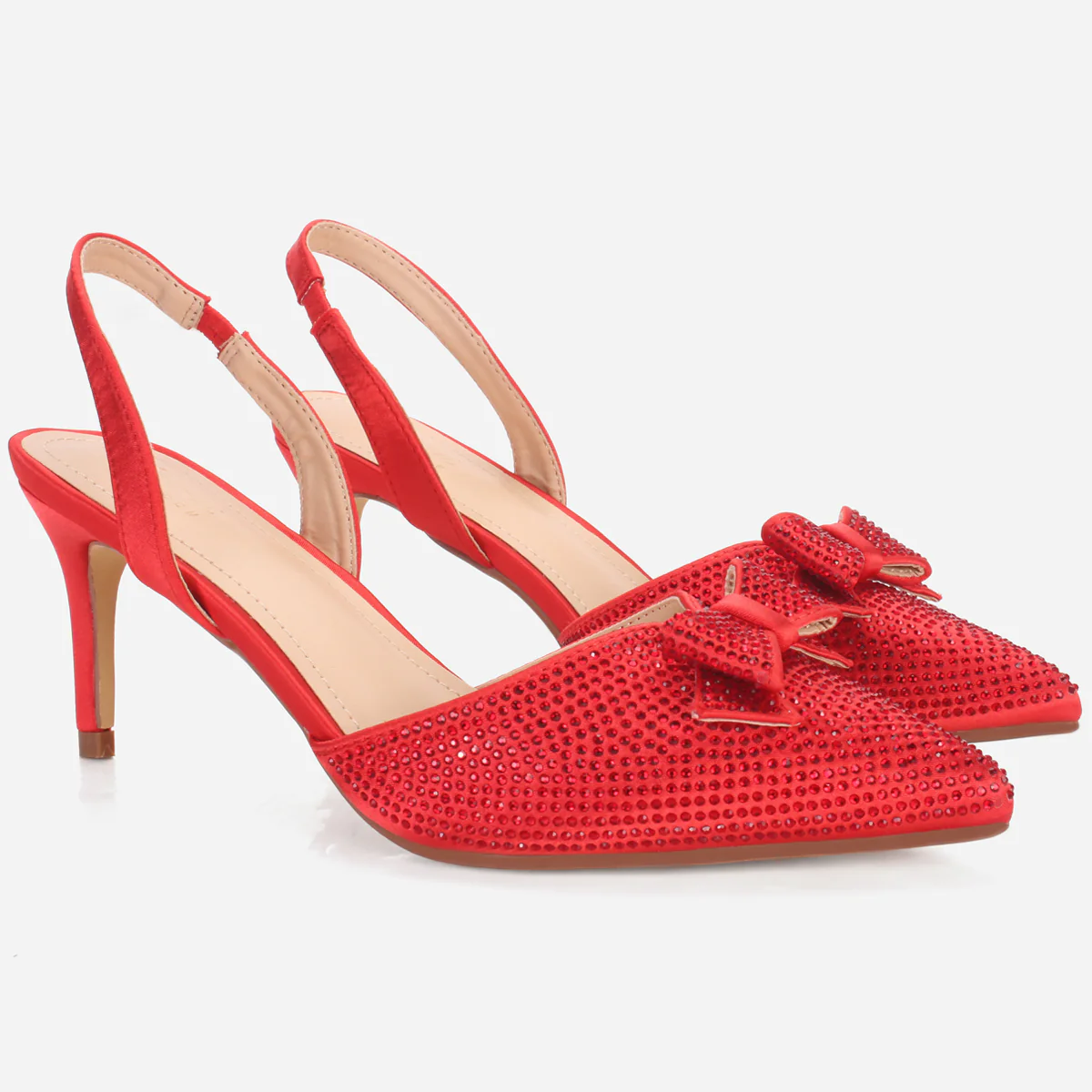 Women's "JUDY" Bow Accented Sandals - Image 2