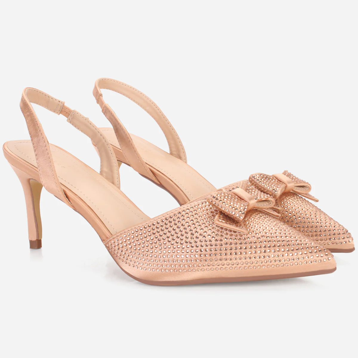 Women's "JUDY" Bow Accented Sandals - Image 2