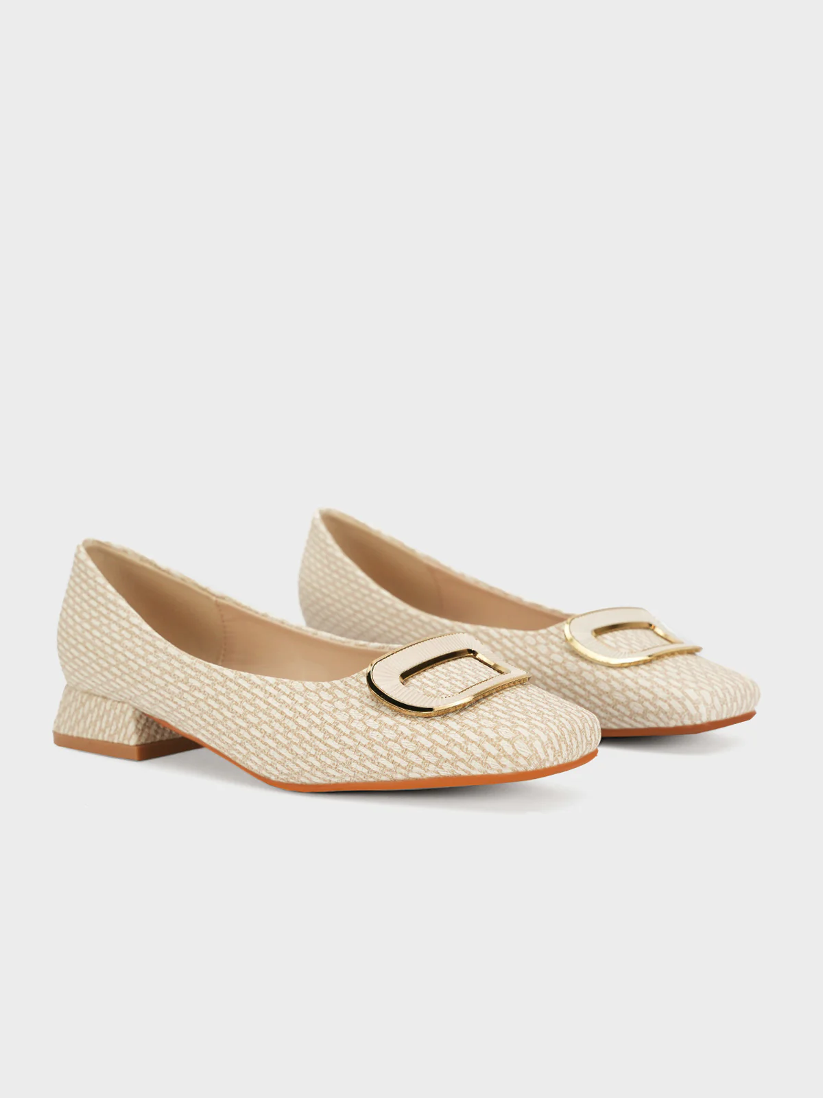 Women's "SANITO" Square Toe Casual Pumps - Image 2