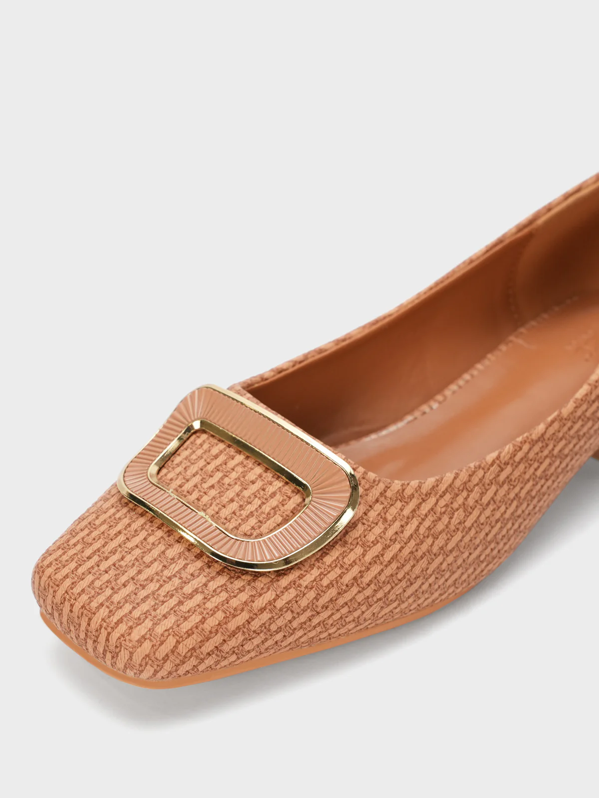 Women's "SANITO" Square Toe Casual Pumps - Image 4