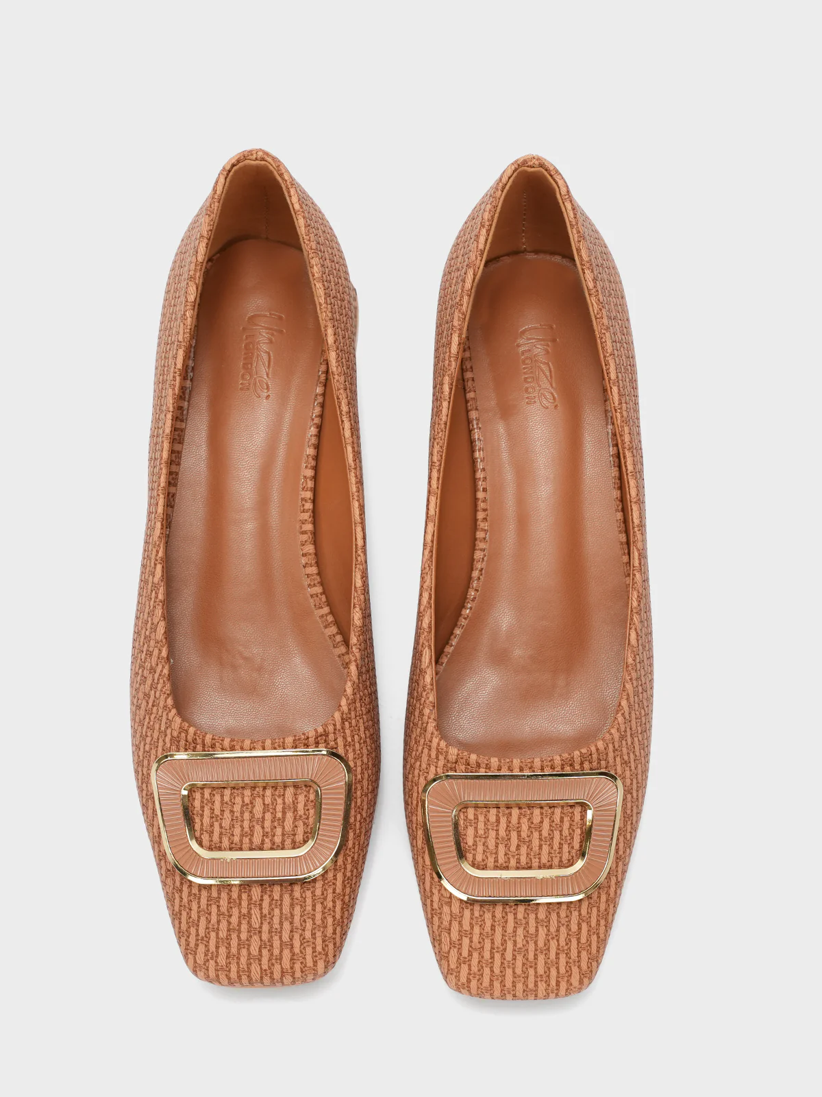 Women's "SANITO" Square Toe Casual Pumps - Image 5