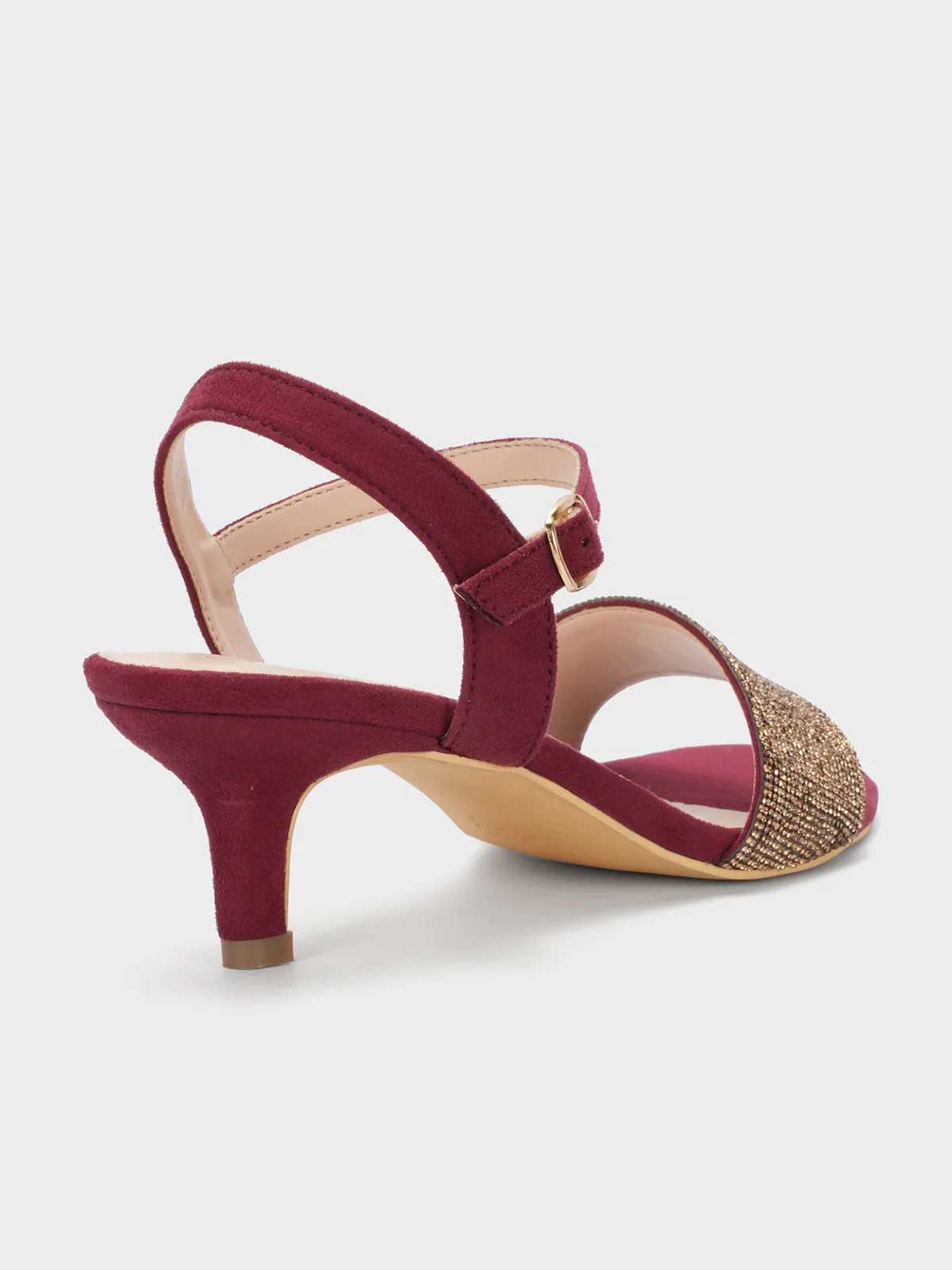 Women's "KALIAH" Decorated Ankle Strap Sandals - Image 3
