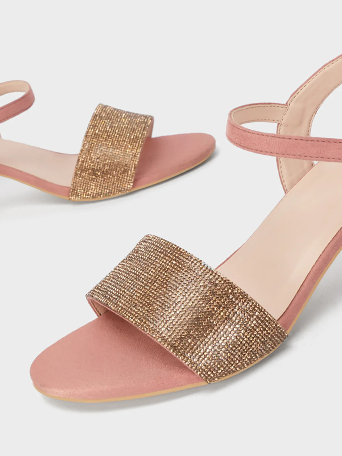 Women's "KALIAH" Decorated Ankle Strap Sandals - Image 4